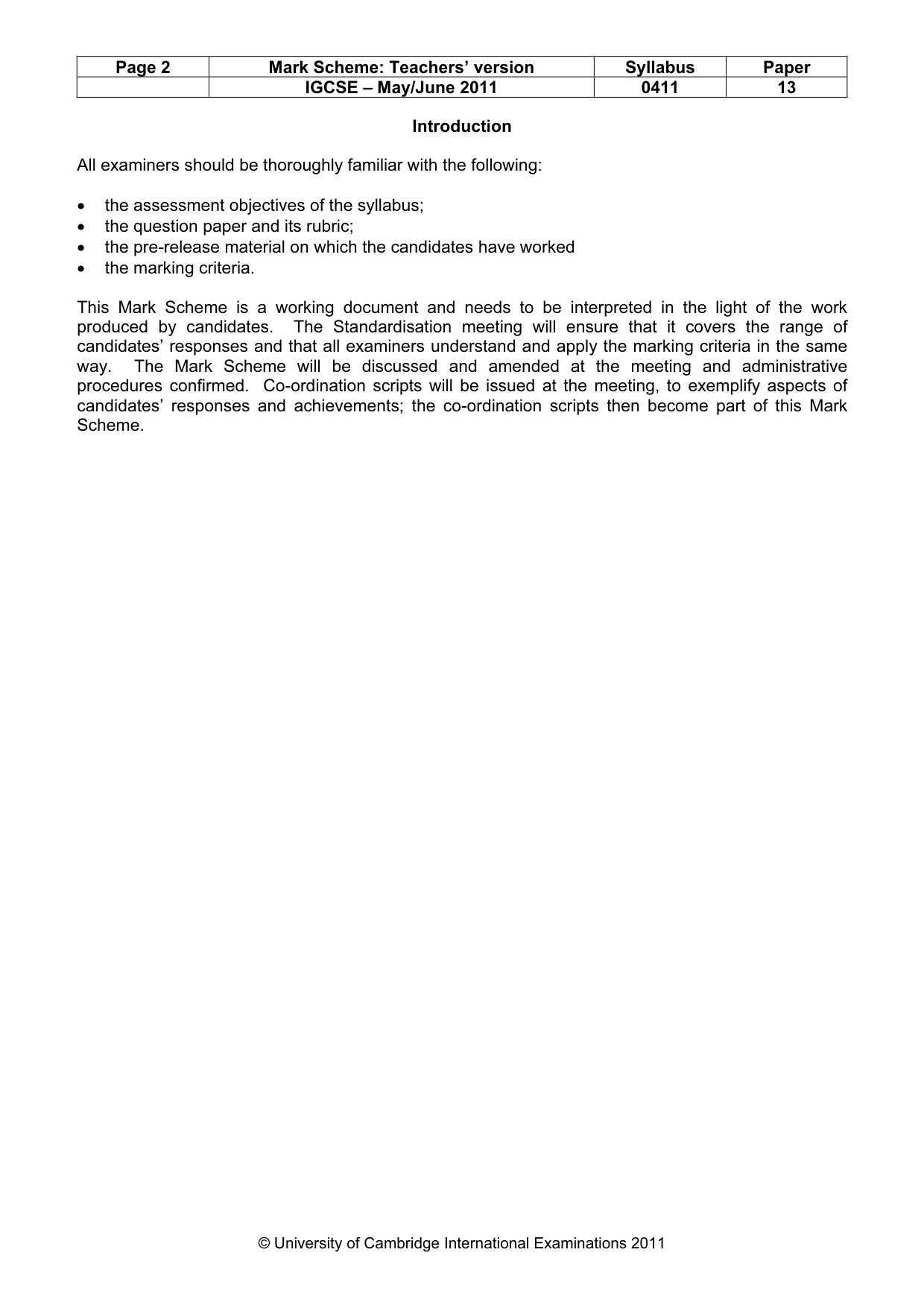 Mark scheme, page 2 of 15