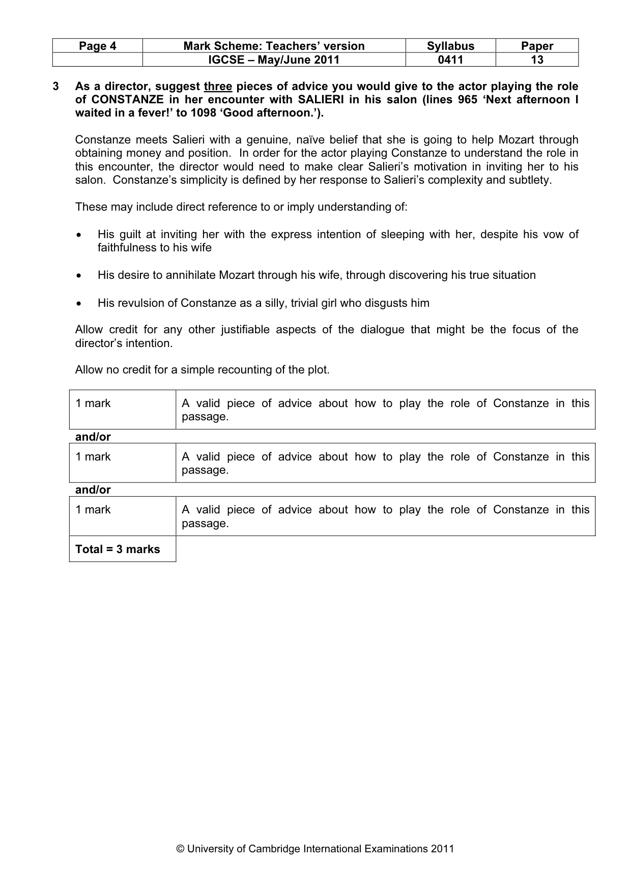Mark scheme, page 4 of 15