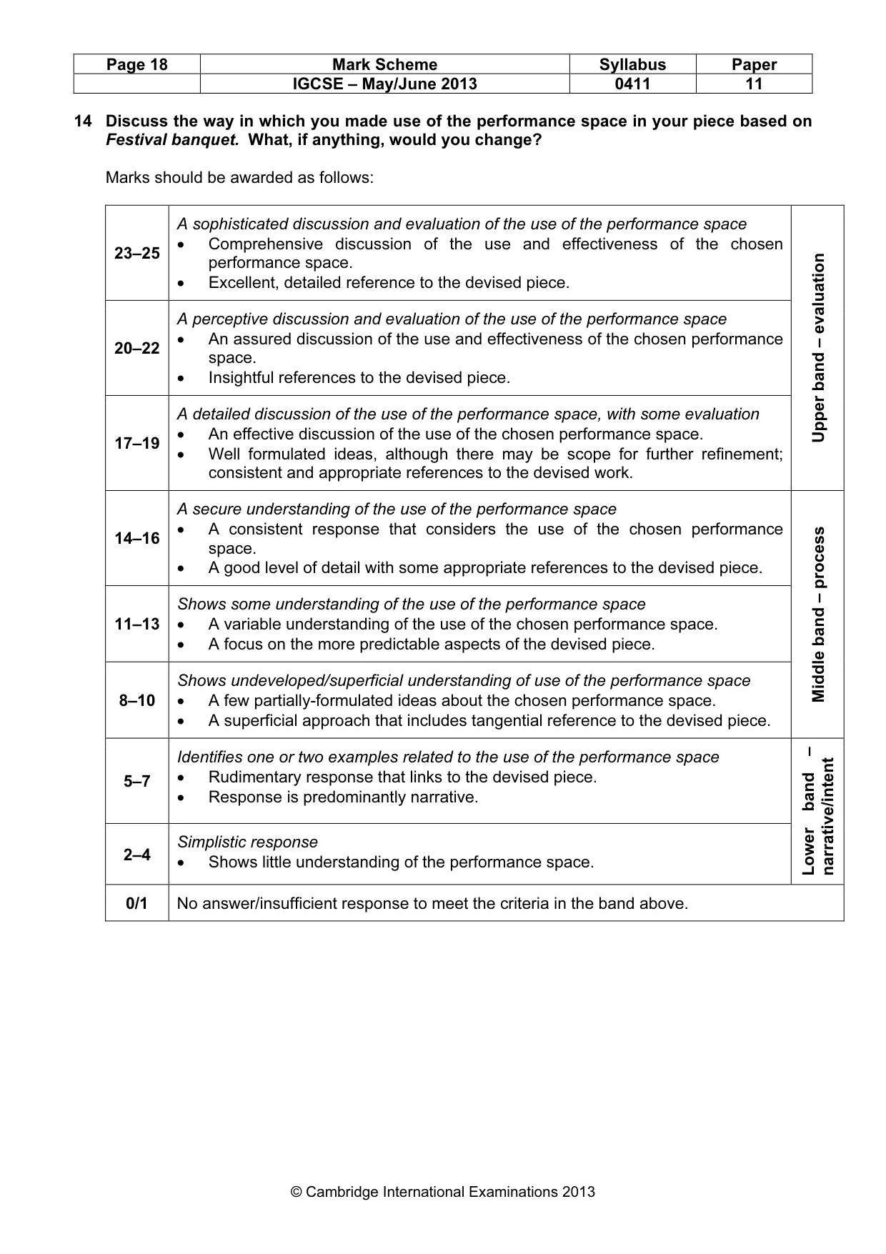 Mark scheme, page 18 of 18