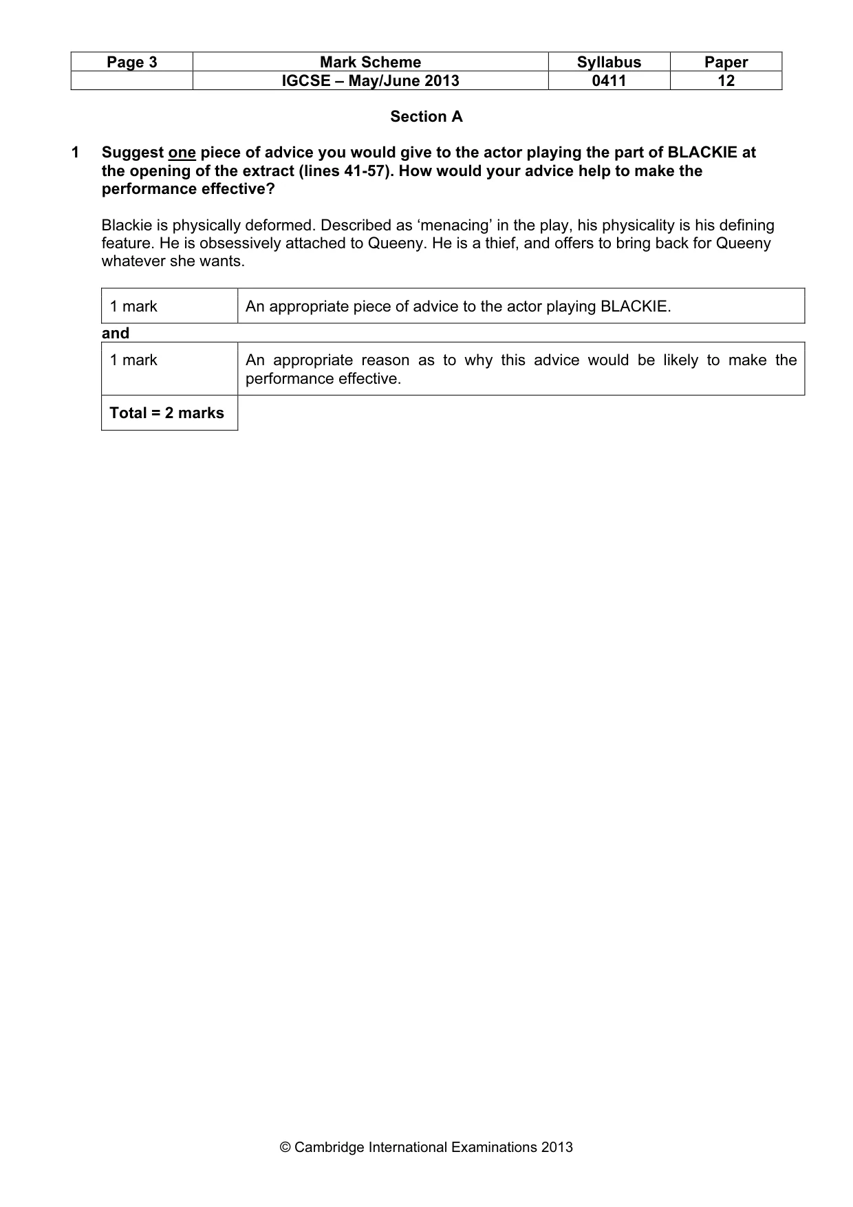 Mark scheme, page 3 of 35
