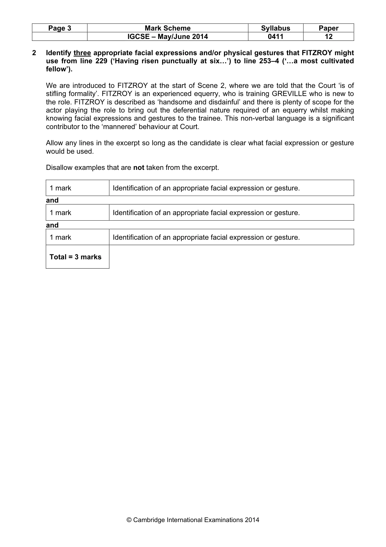 Mark scheme, page 3 of 21