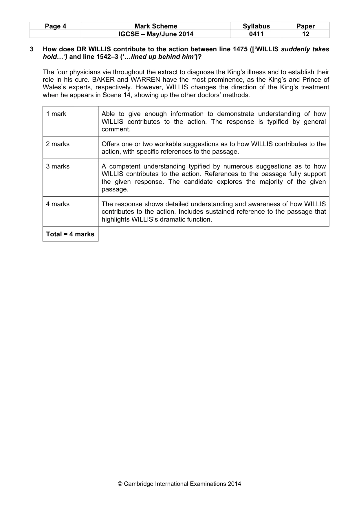 Mark scheme, page 4 of 21