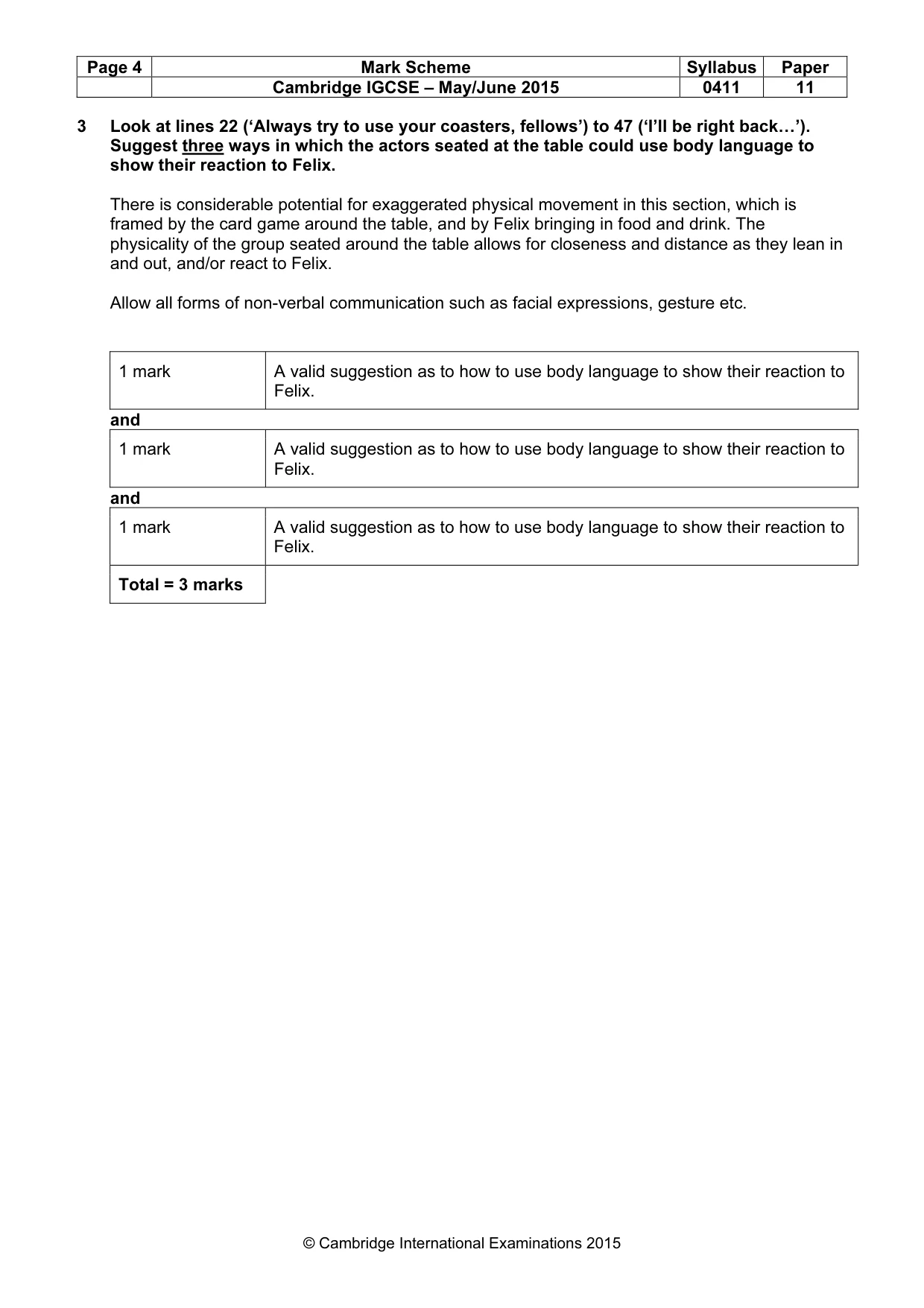 Mark scheme, page 4 of 20