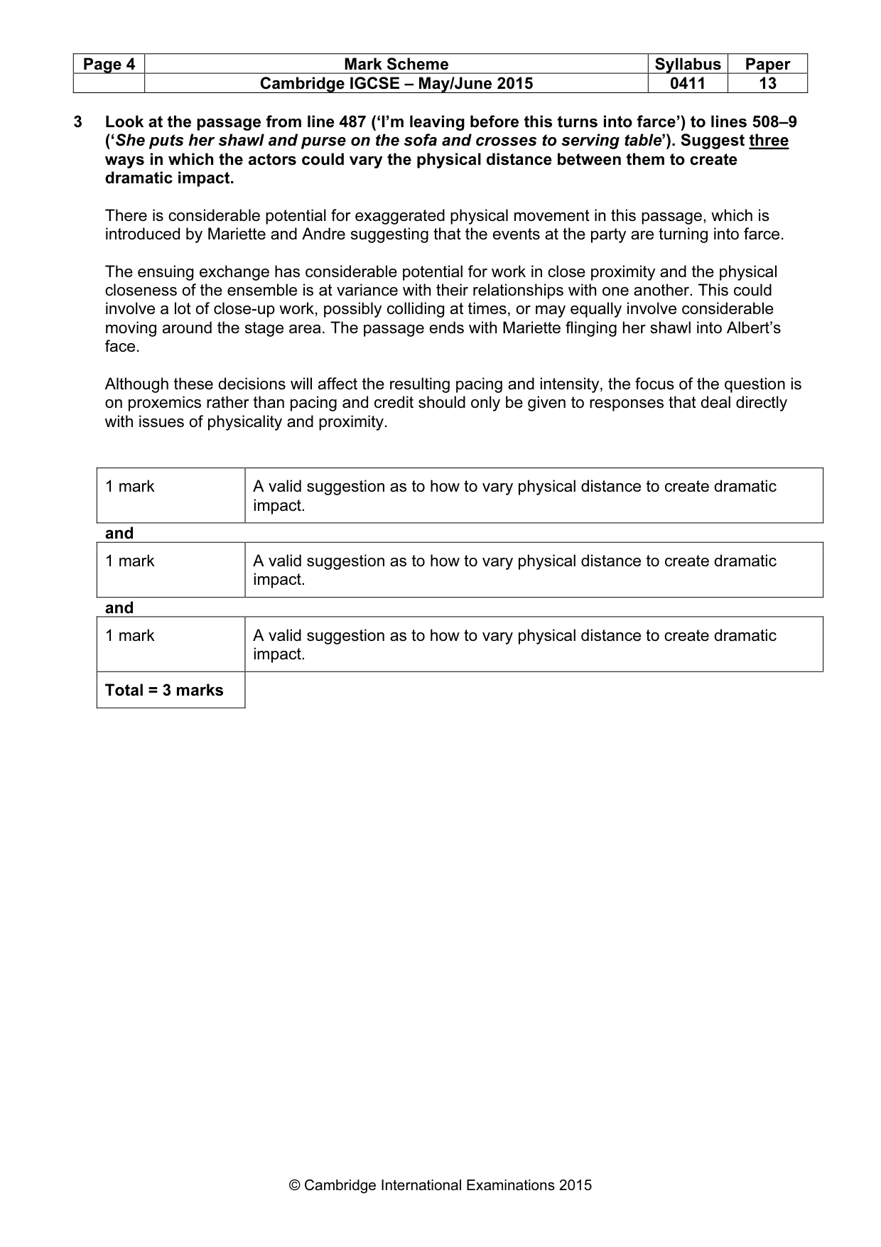 Mark scheme, page 4 of 18