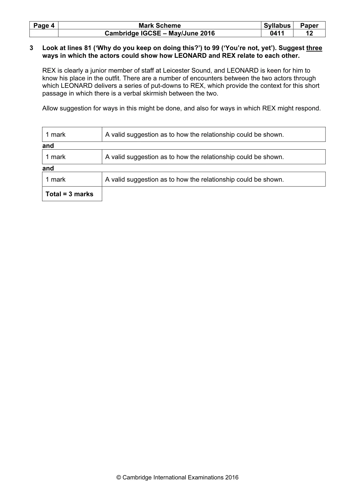 Mark scheme, page 4 of 21