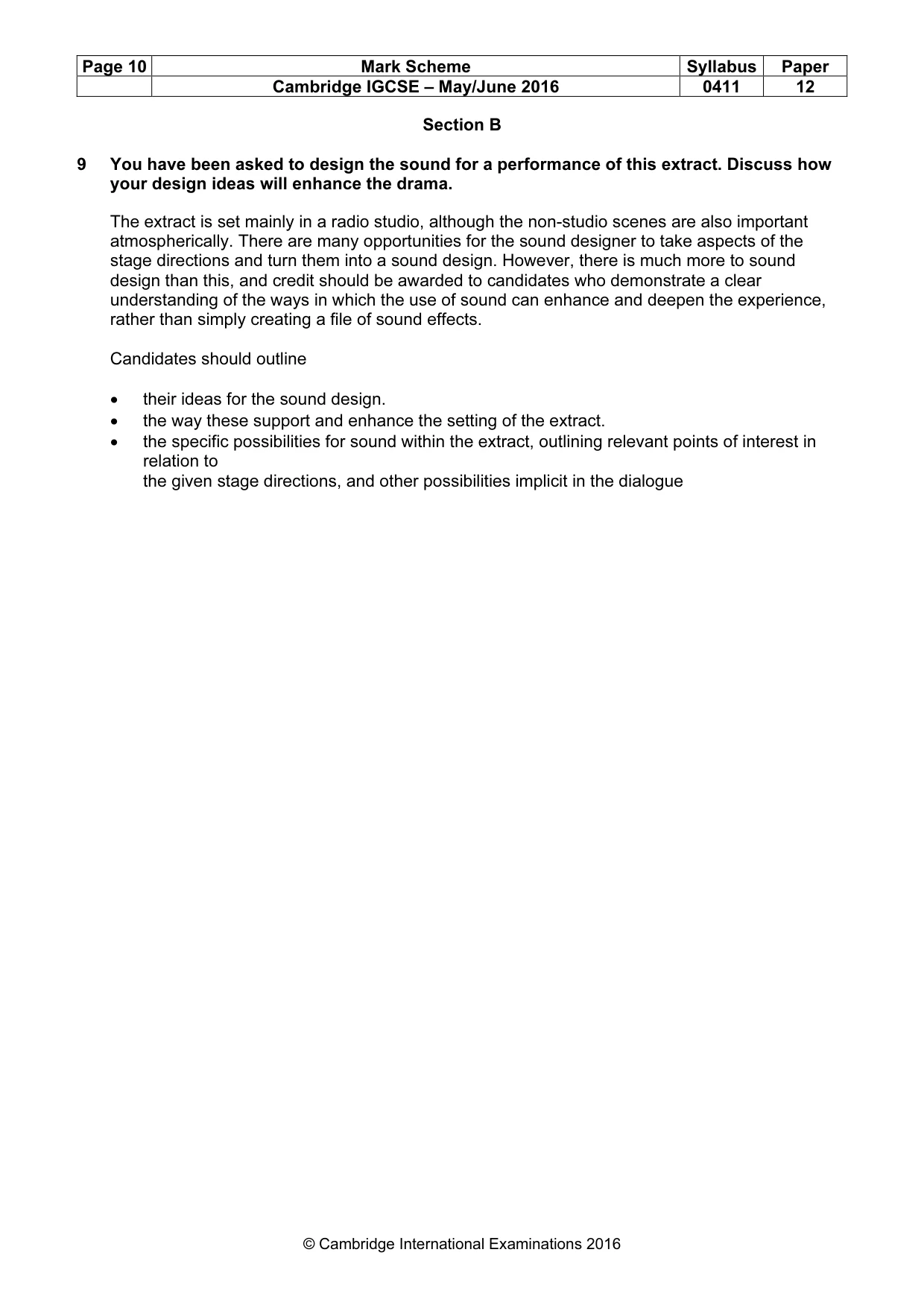 Mark scheme, page 10 of 21