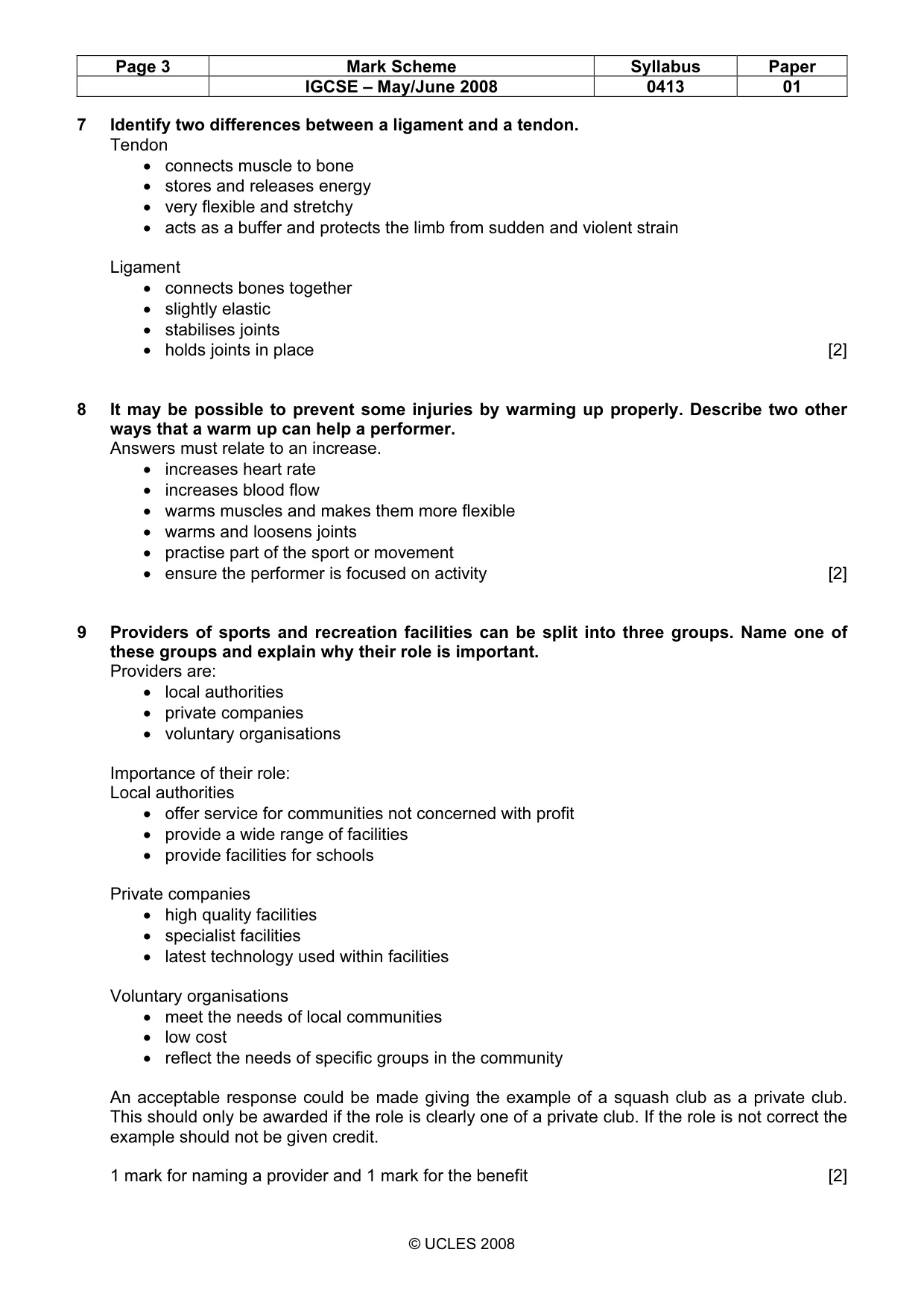 Mark scheme, page 3 of 12