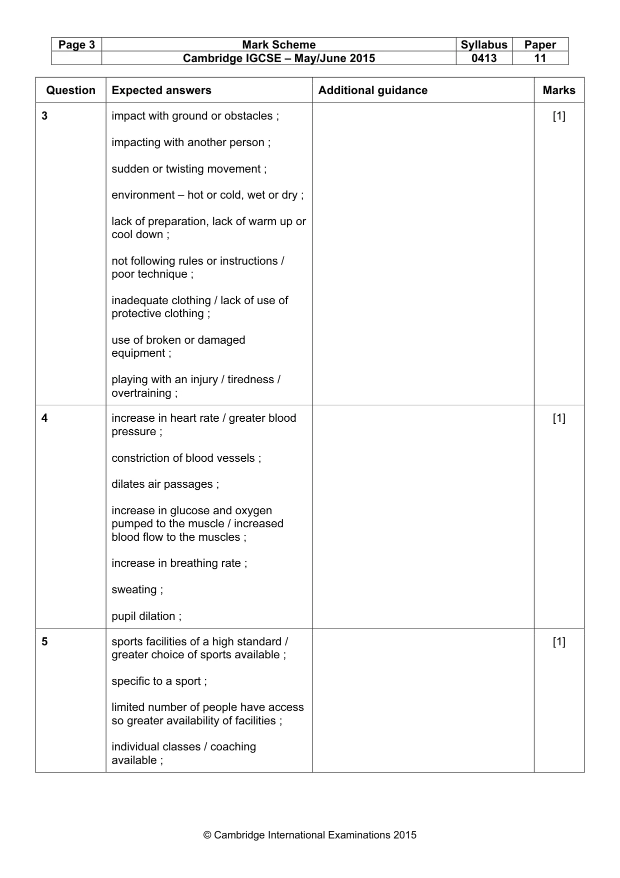 Mark scheme, page 3 of 18