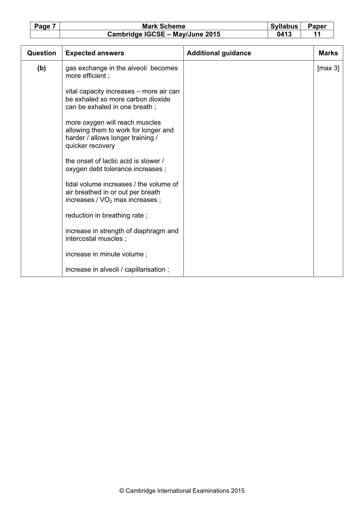 Mark scheme, page 7 of 18