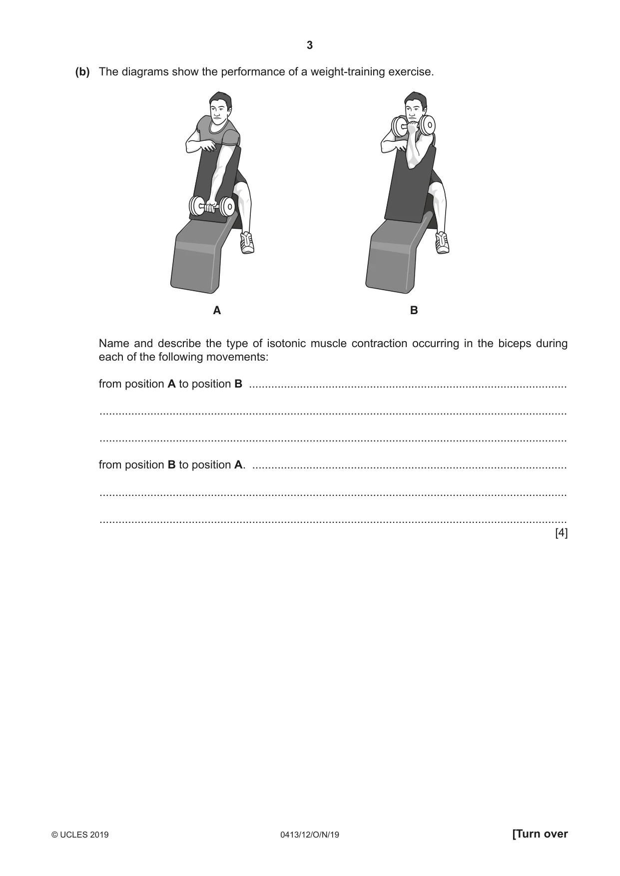 Cambridge IGCSE Physical Education 0413 2019 Oct/Nov Paper 1 · Variant 2 question paper, page 3 of 20