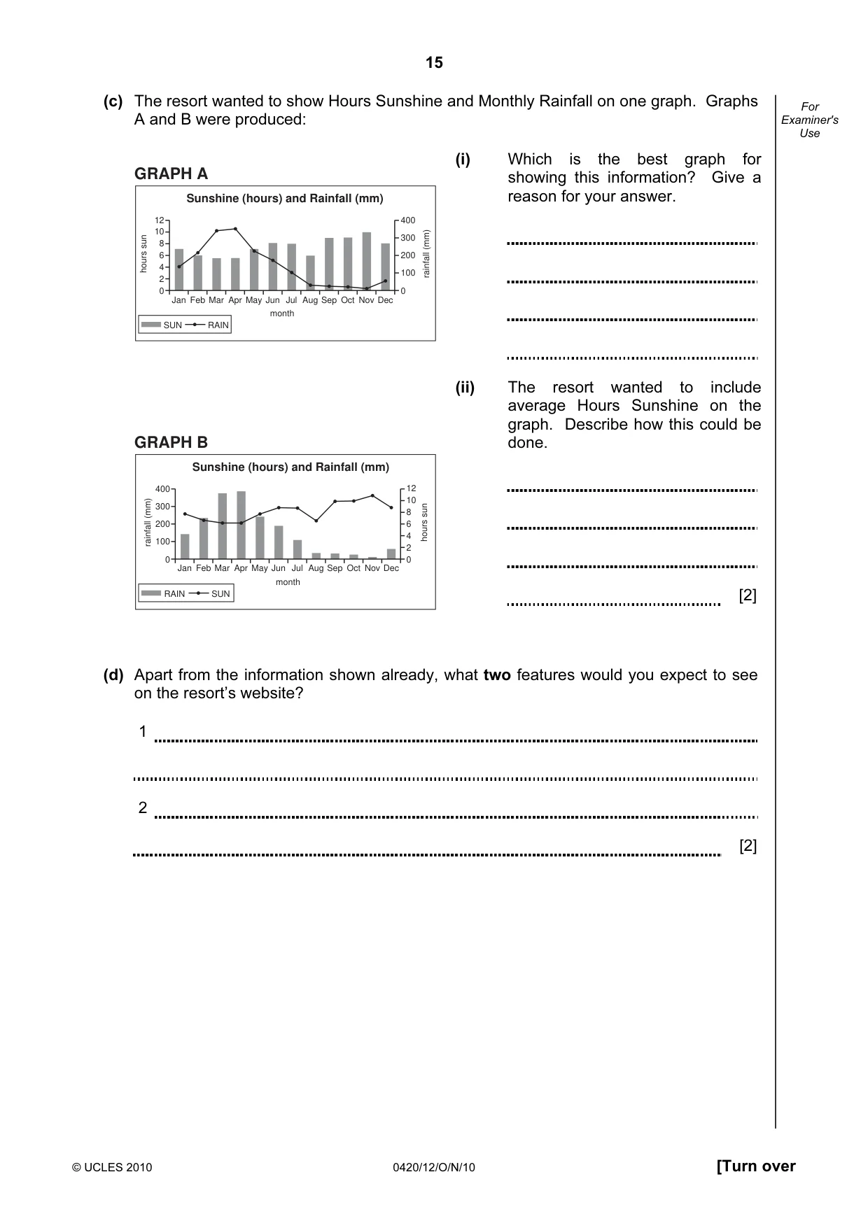 Cambridge IGCSE Computer Studies 0420 2010 Oct/Nov Paper 1 · Variant 2 question paper, page 15 of 20