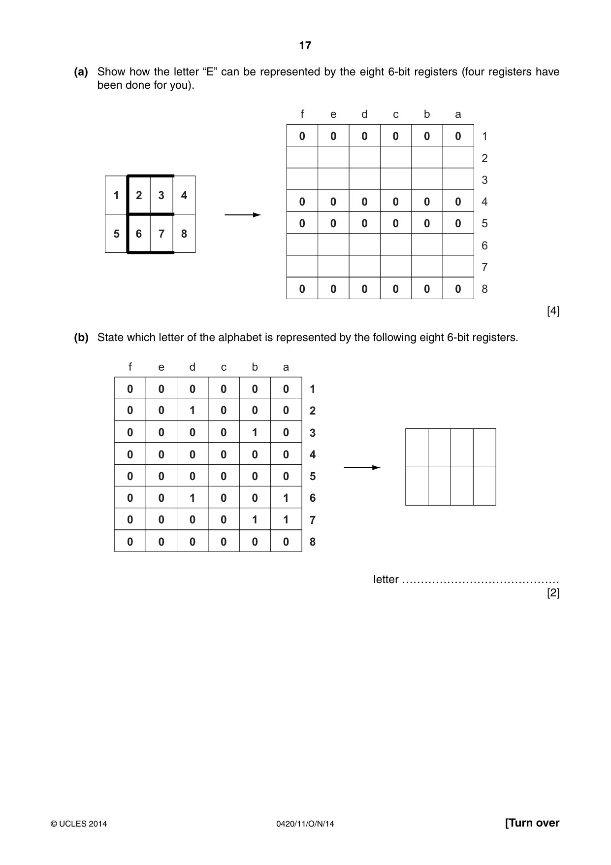 Cambridge IGCSE Computer Studies 0420 2014 Oct/Nov Paper 1 · Variant 1 question paper, page 17 of 24
