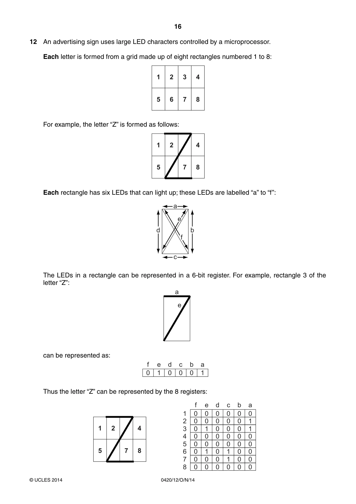 Cambridge IGCSE Computer Studies 0420 2014 Oct/Nov Paper 1 · Variant 2 question paper, page 16 of 24