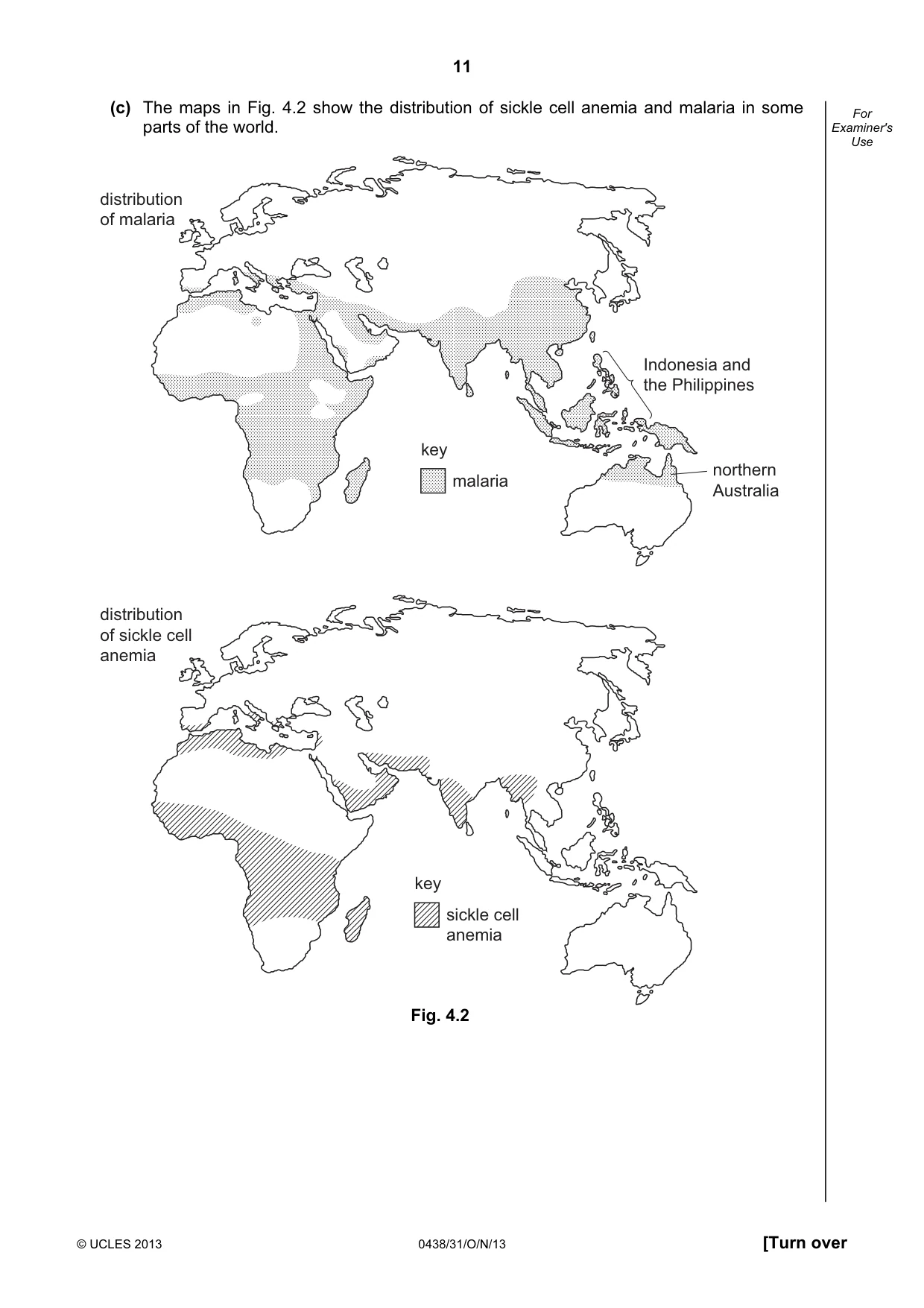 Cambridge IGCSE Biology (BES) 0438 2013 Oct/Nov Paper 3 · Variant 1 question paper, page 11 of 20