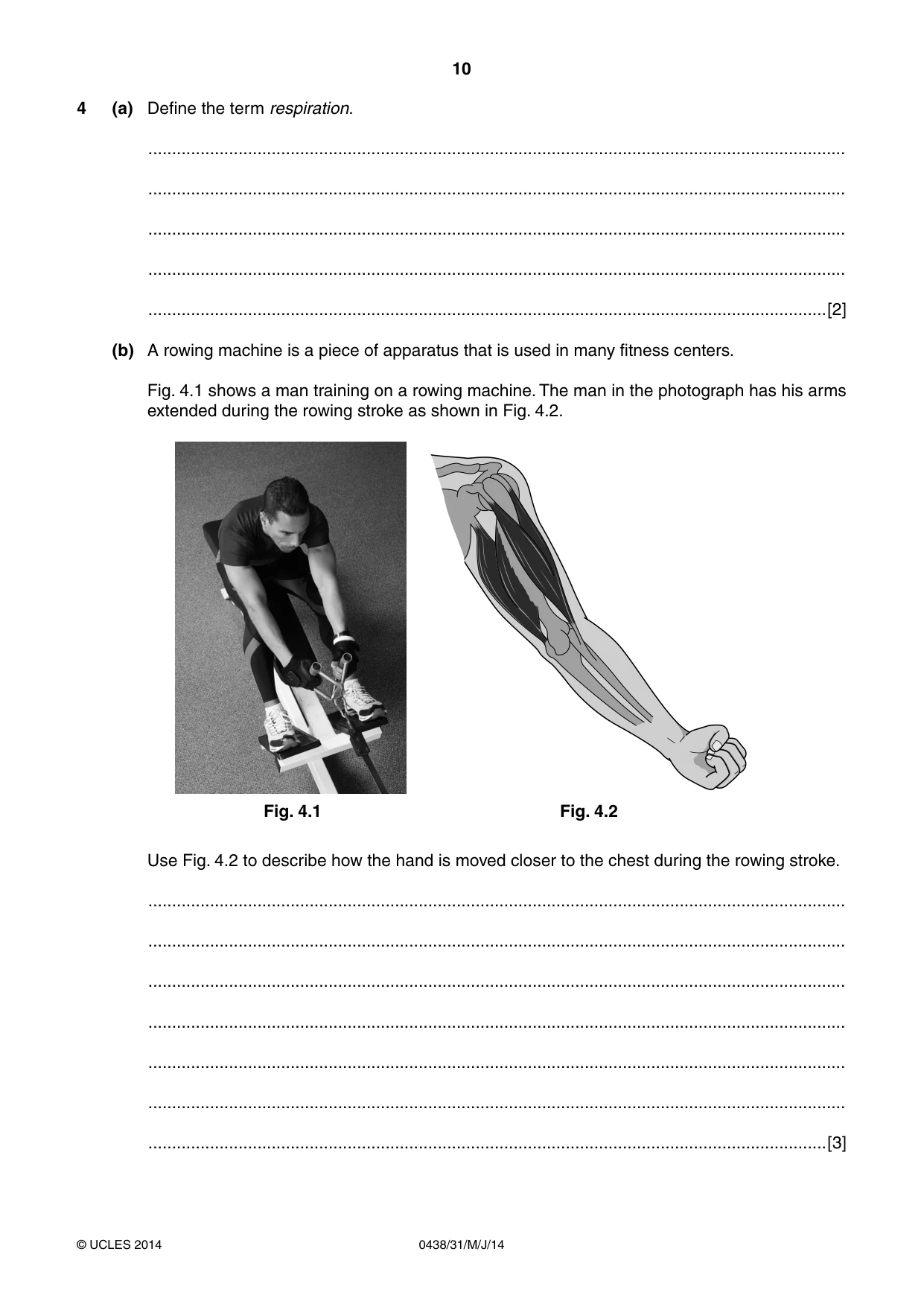 Cambridge IGCSE Biology (BES) 0438 2014 May/June Paper 3 · Variant 1 question paper, page 10 of 20