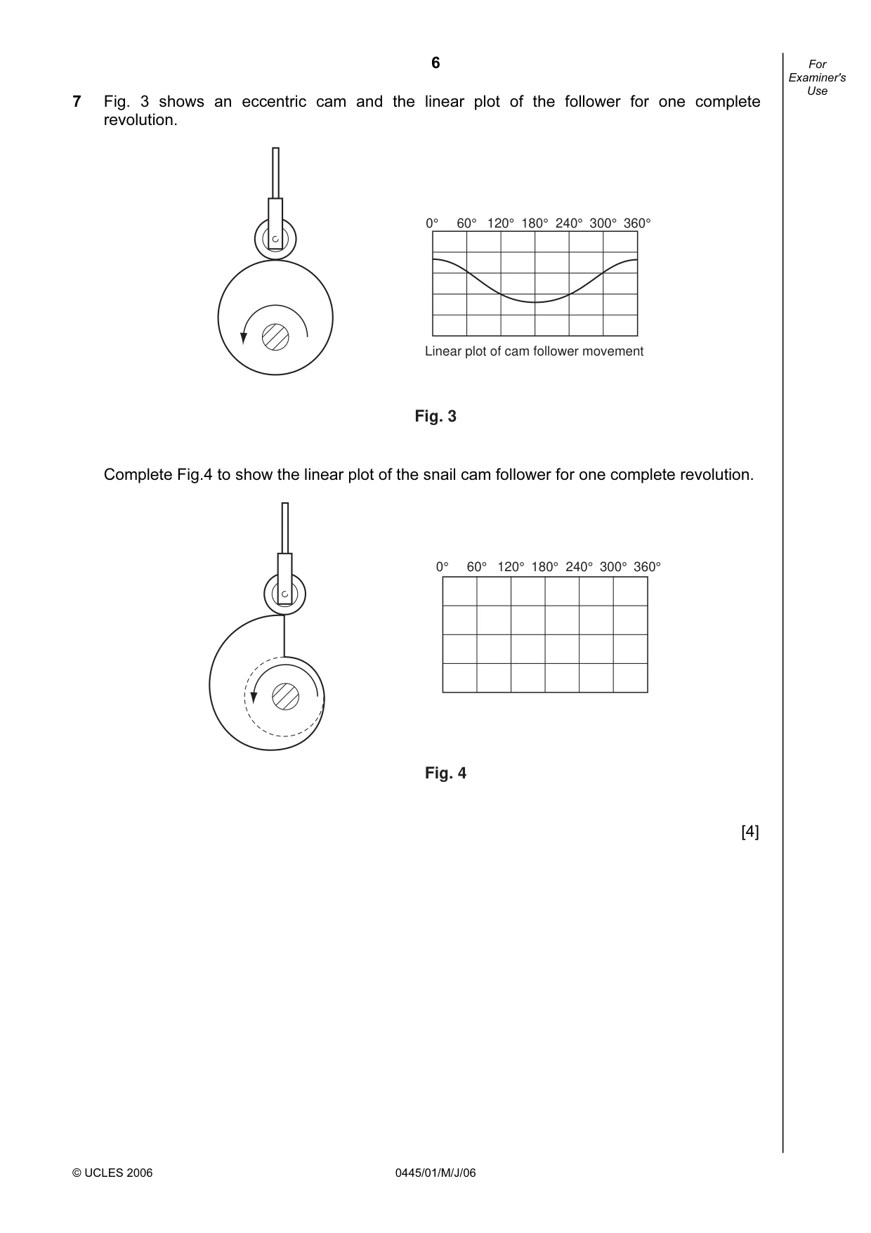 Cambridge IGCSE Design and Technology 0445 2006 May/June Paper 1 · Variant 1 question paper, page 6 of 12