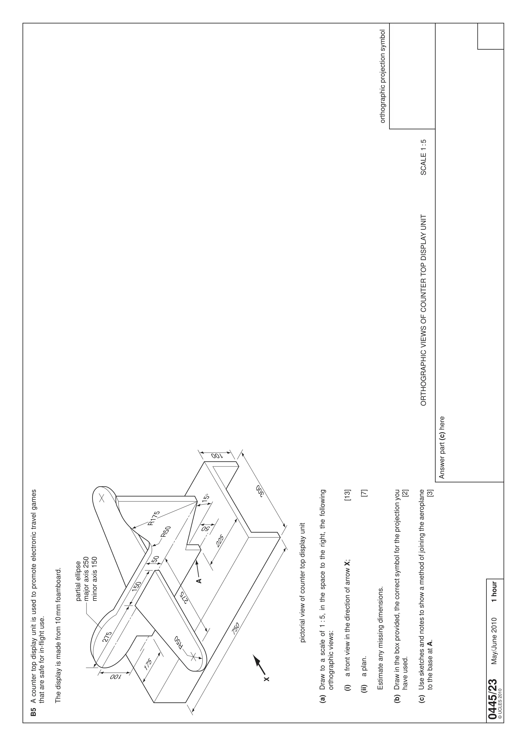 Cambridge IGCSE Design and Technology 0445 2010 May/June Paper 2 · Variant 3 question paper, page 4 of 4
