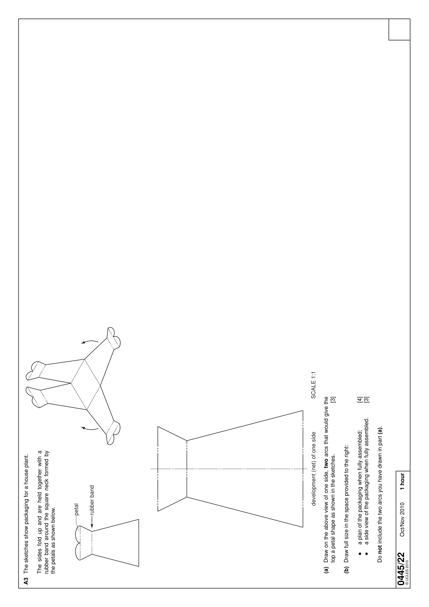Cambridge IGCSE Design and Technology 0445 2010 Oct/Nov Paper 2 · Variant 2 question paper, page 2 of 4