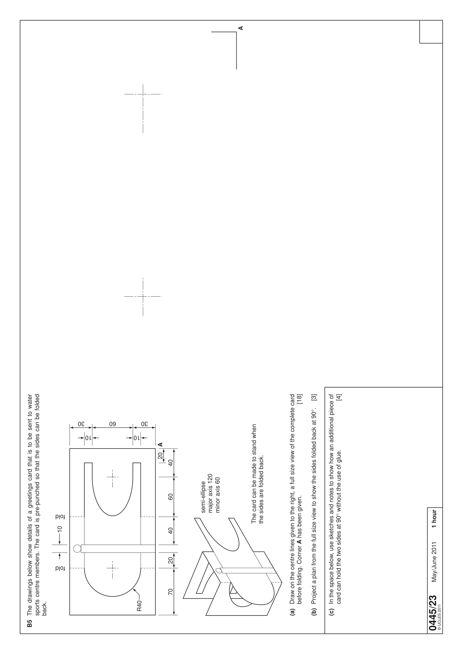 Cambridge IGCSE Design and Technology 0445 2011 May/June Paper 2 · Variant 3 question paper, page 4 of 4