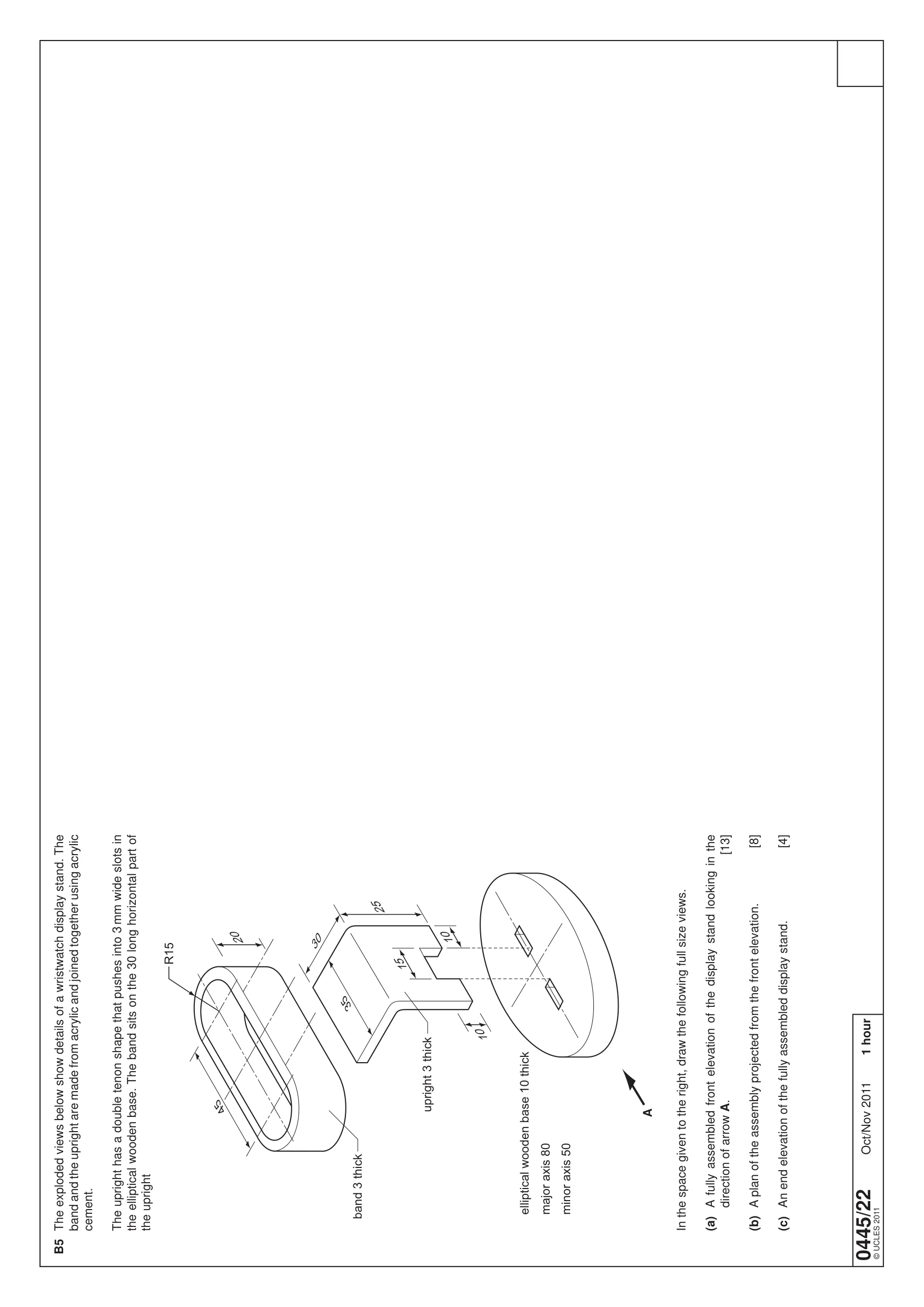Cambridge IGCSE Design and Technology 0445 2011 Oct/Nov Paper 2 · Variant 2 question paper, page 4 of 4