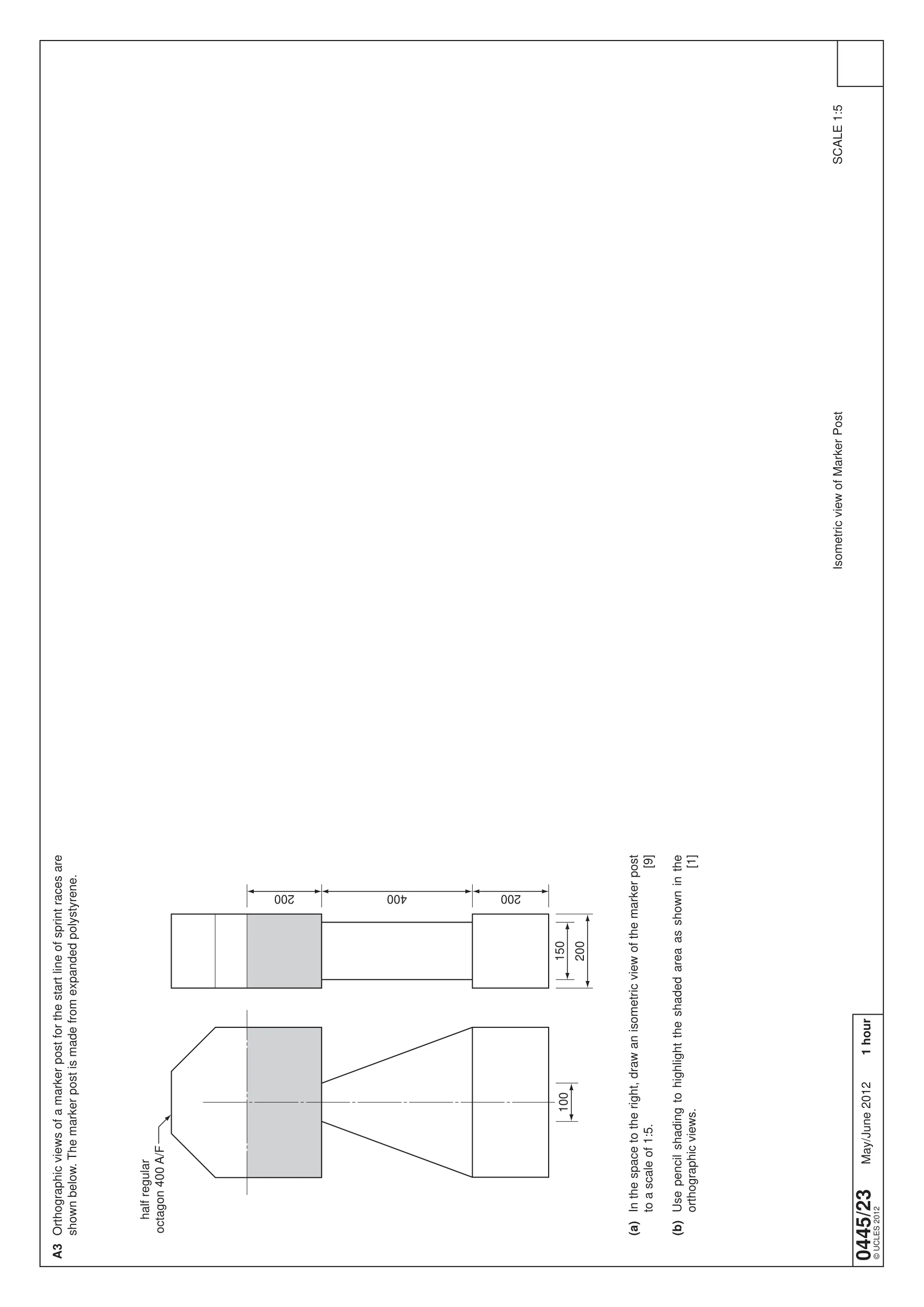 Cambridge IGCSE Design and Technology 0445 2012 May/June Paper 2 · Variant 3 question paper, page 2 of 4