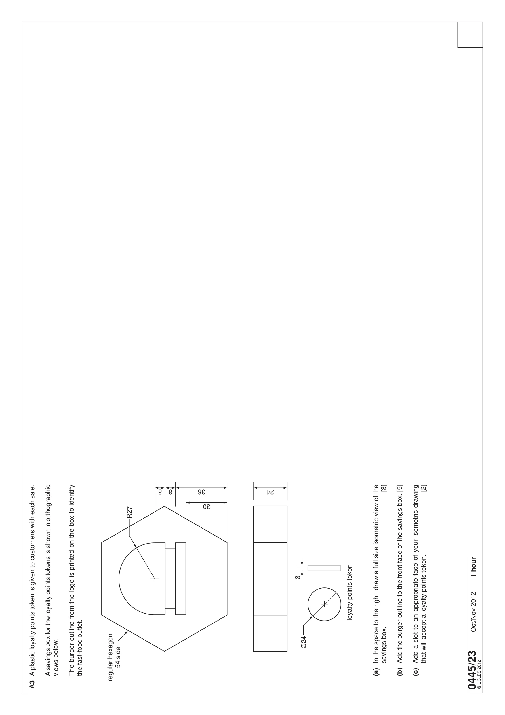 Cambridge IGCSE Design and Technology 0445 2012 Oct/Nov Paper 2 · Variant 3 question paper, page 2 of 4