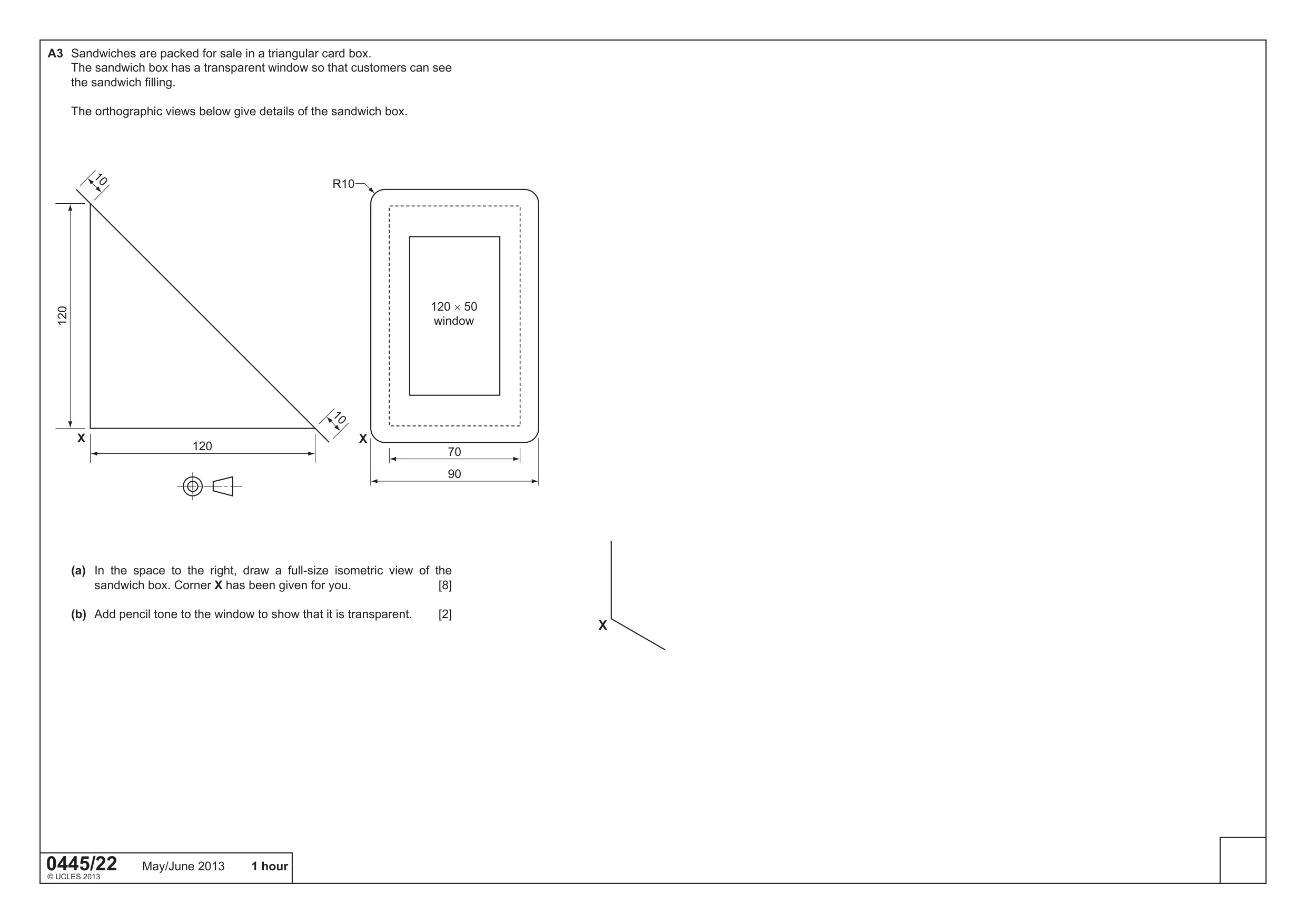Cambridge IGCSE Design and Technology 0445 2013 May/June Paper 2 · Variant 2 question paper, page 2 of 4