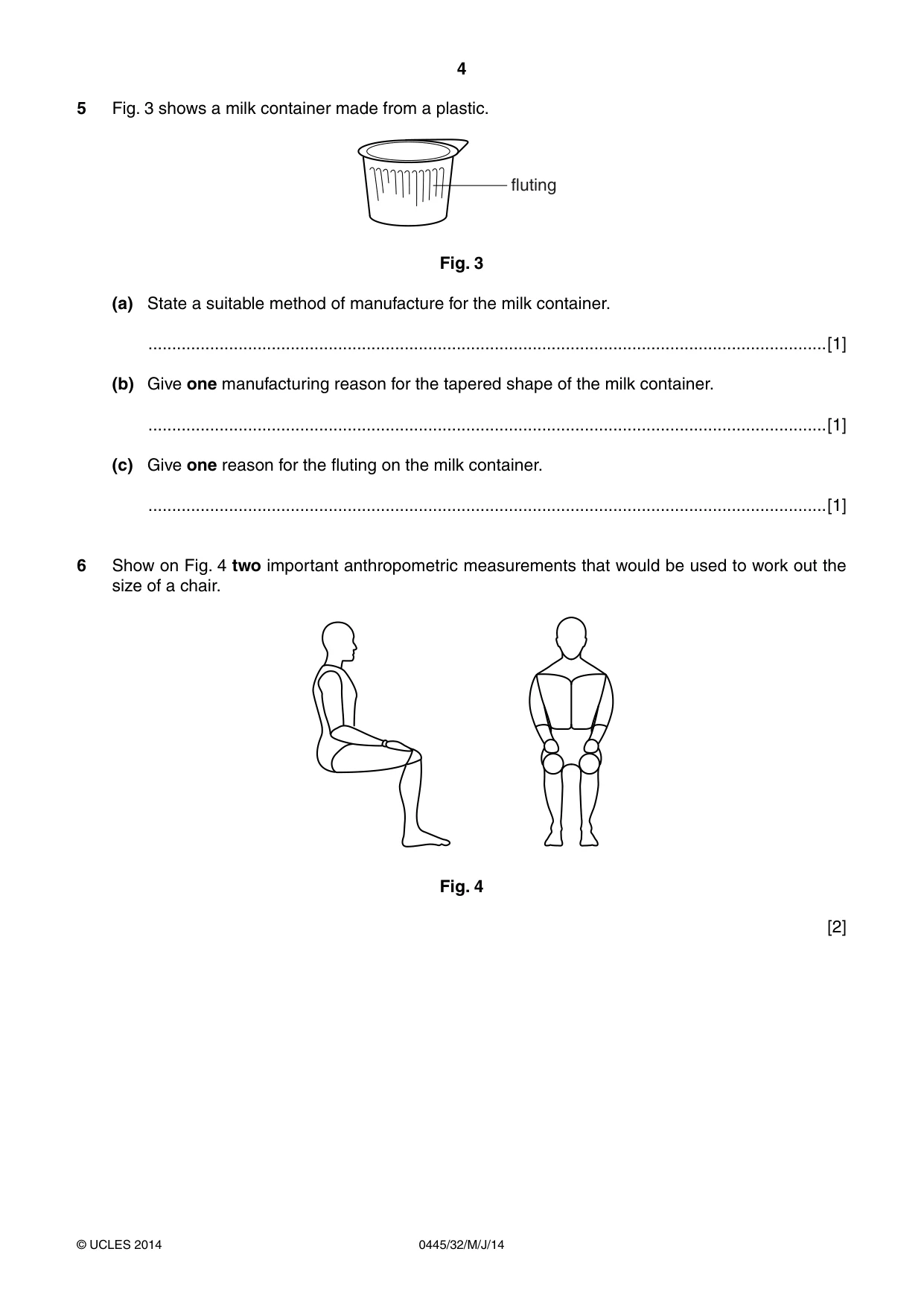 Cambridge IGCSE Design and Technology 0445 2014 May/June Paper 3 · Variant 2 question paper, page 4 of 16