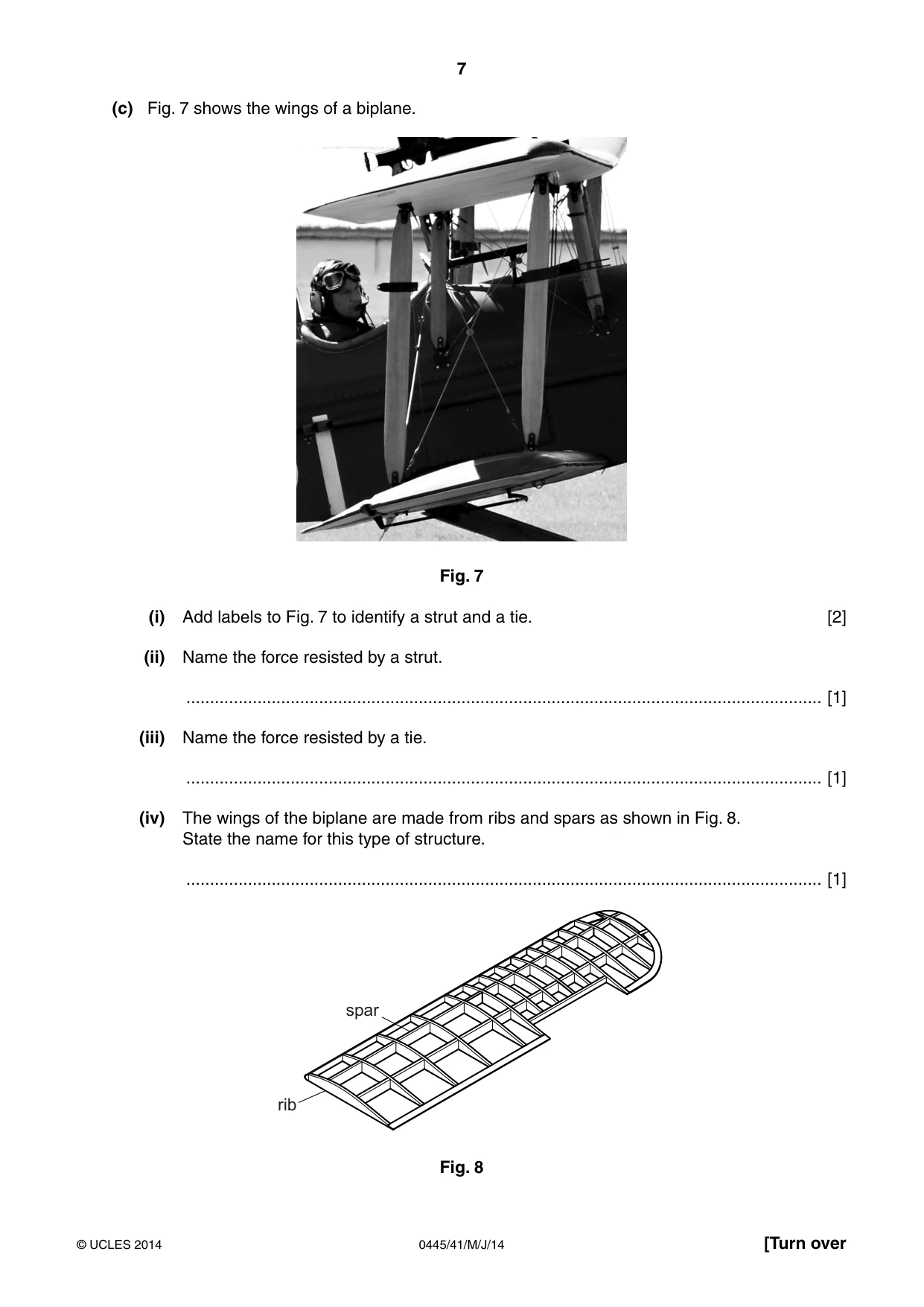 Cambridge IGCSE Design and Technology 0445 2014 May/June Paper 4 · Variant 1 question paper, page 7 of 20