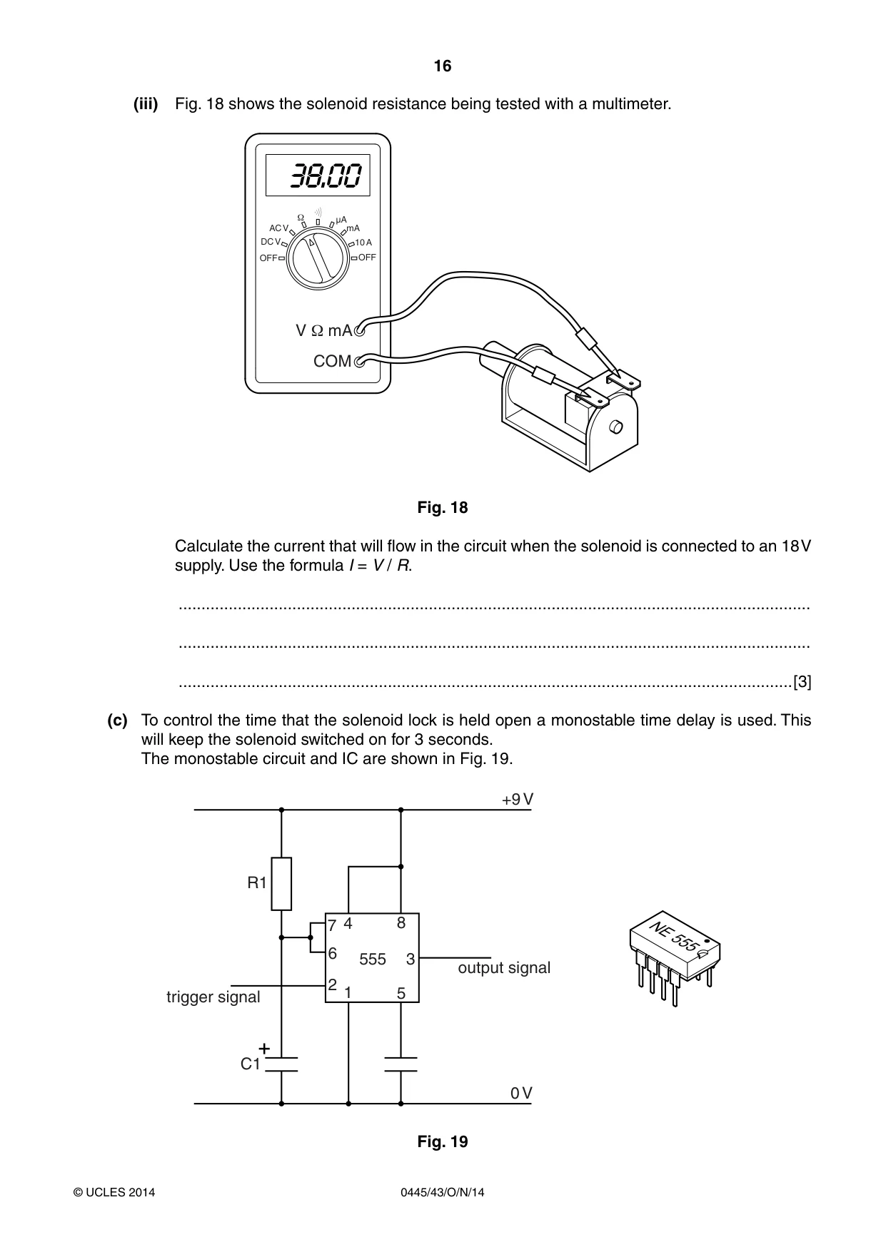 Cambridge IGCSE Design and Technology 0445 2014 Oct/Nov Paper 4 · Variant 3 question paper, page 16 of 20