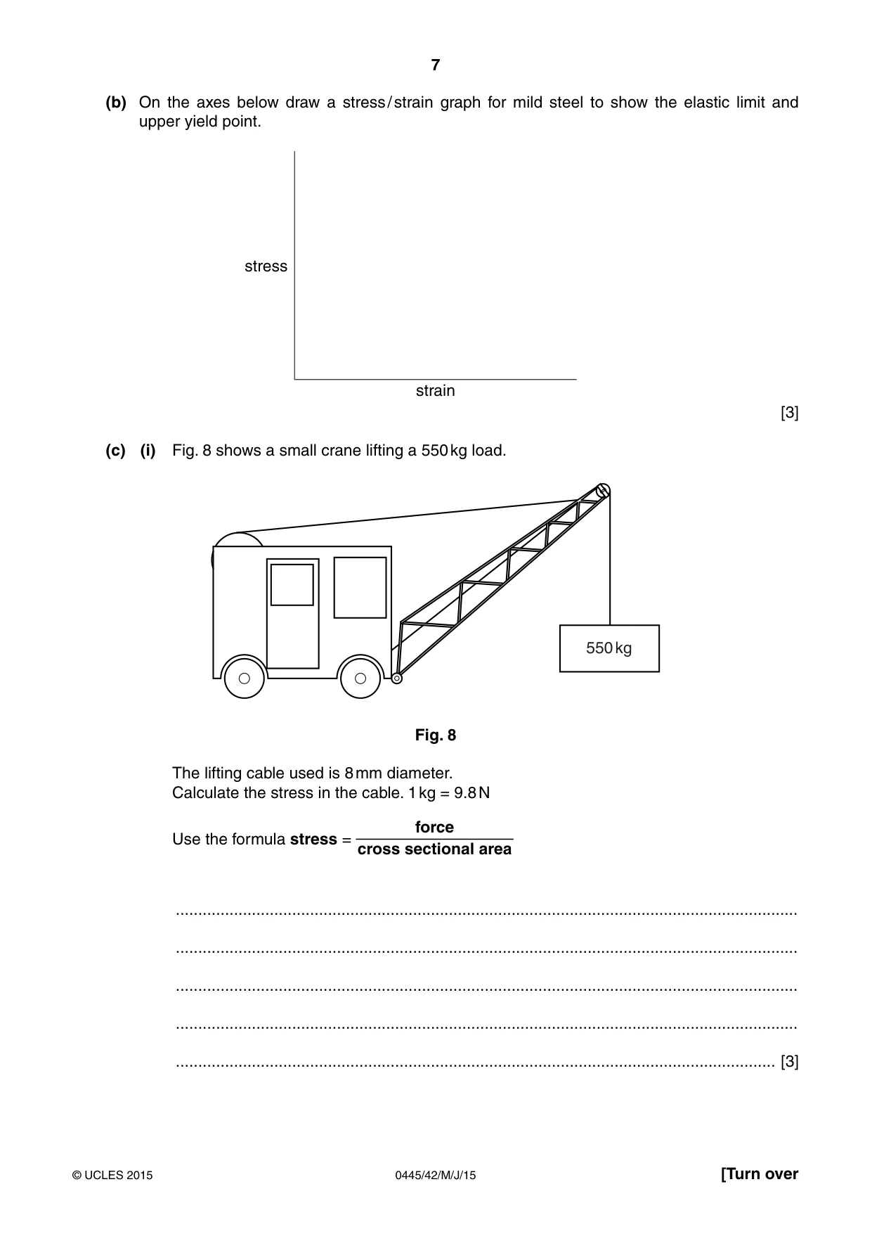 Cambridge IGCSE Design and Technology 0445 2015 May/June Paper 4 · Variant 2 question paper, page 7 of 20