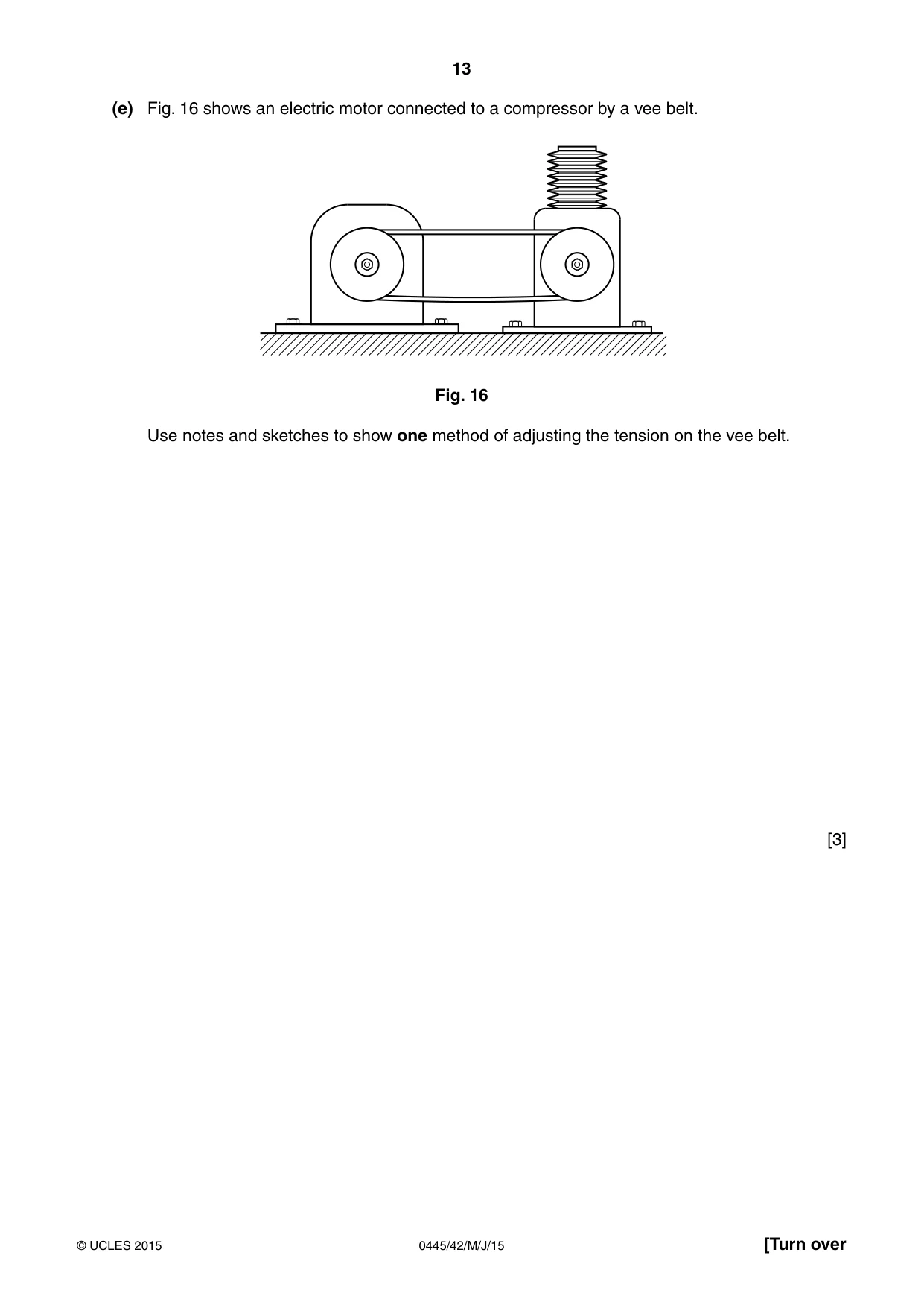 Cambridge IGCSE Design and Technology 0445 2015 May/June Paper 4 · Variant 2 question paper, page 13 of 20