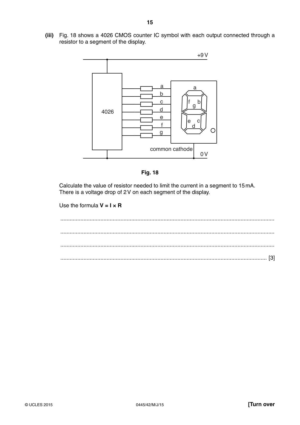Cambridge IGCSE Design and Technology 0445 2015 May/June Paper 4 · Variant 2 question paper, page 15 of 20