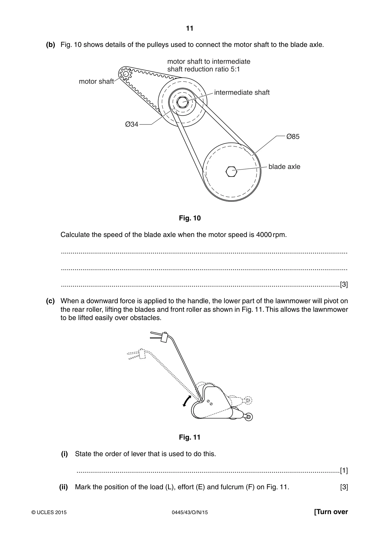 Cambridge IGCSE Design and Technology 0445 2015 Oct/Nov Paper 4 · Variant 3 question paper, page 11 of 20