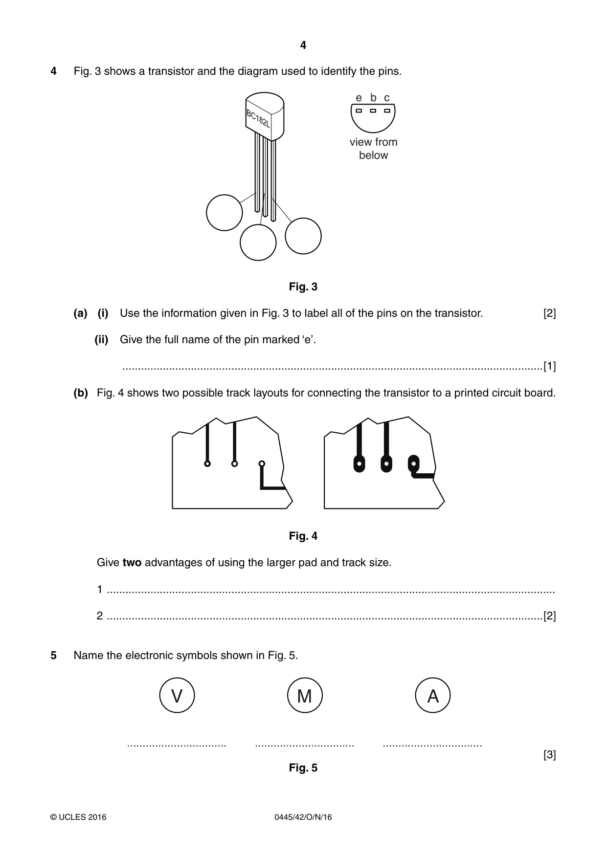Cambridge IGCSE Design and Technology 0445 2016 Oct/Nov Paper 4 · Variant 2 question paper, page 4 of 20