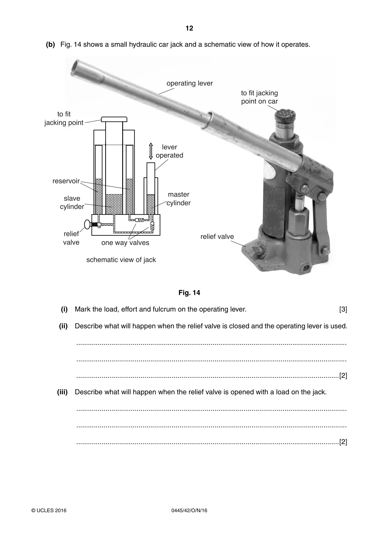 Cambridge IGCSE Design and Technology 0445 2016 Oct/Nov Paper 4 · Variant 2 question paper, page 12 of 20
