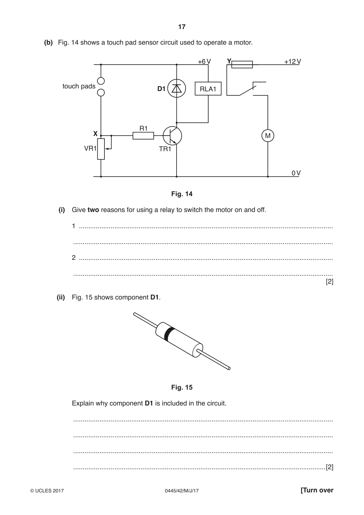 Cambridge IGCSE Design and Technology 0445 2017 May/June Paper 4 · Variant 2 question paper, page 17 of 20