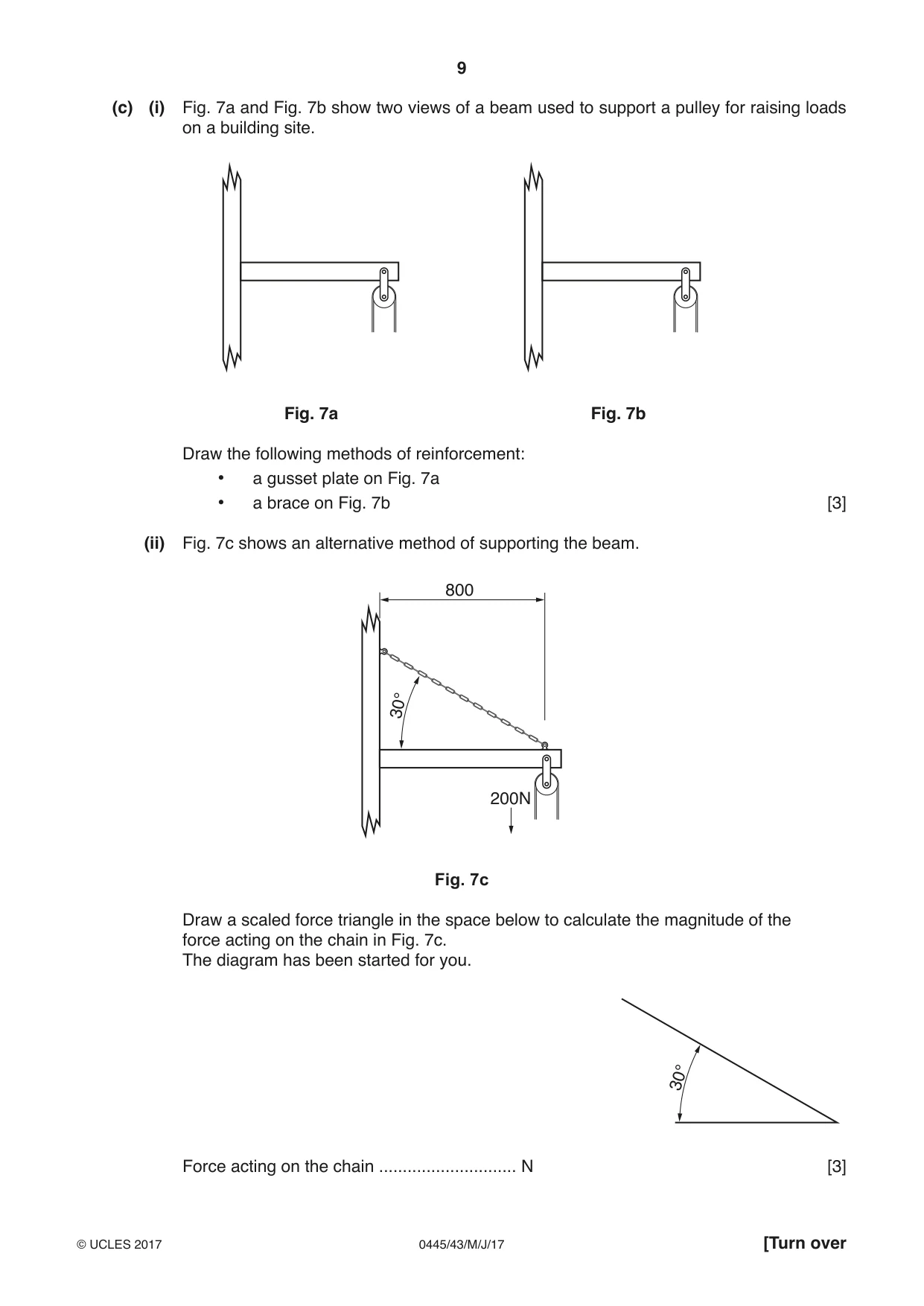 Cambridge IGCSE Design and Technology 0445 2017 May/June Paper 4 · Variant 3 question paper, page 9 of 20