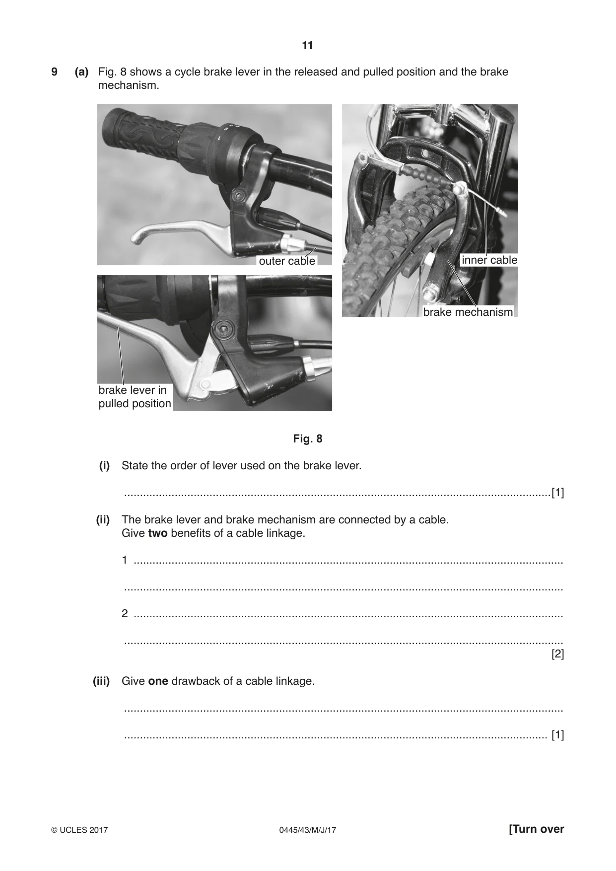 Cambridge IGCSE Design and Technology 0445 2017 May/June Paper 4 · Variant 3 question paper, page 11 of 20