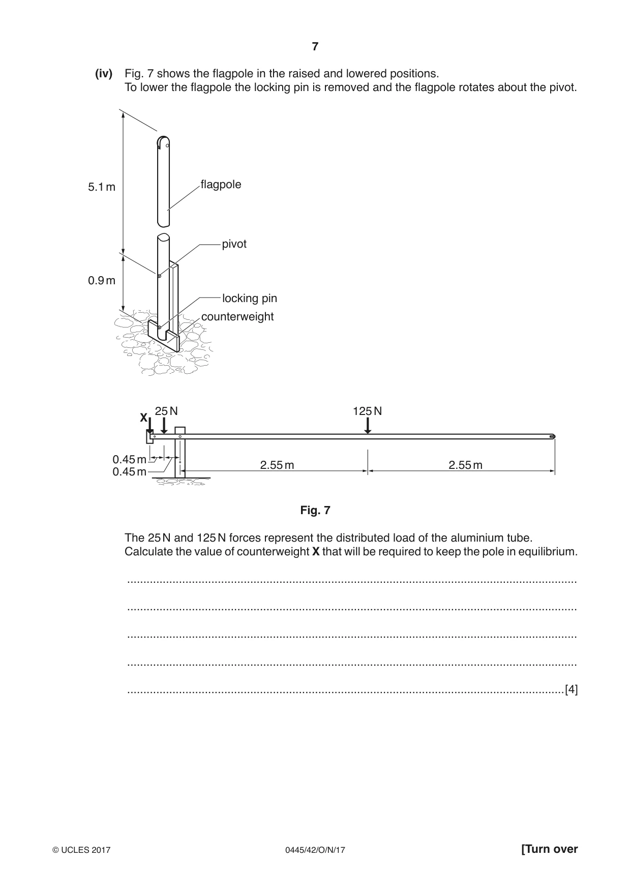 Cambridge IGCSE Design and Technology 0445 2017 Oct/Nov Paper 4 · Variant 2 question paper, page 7 of 20