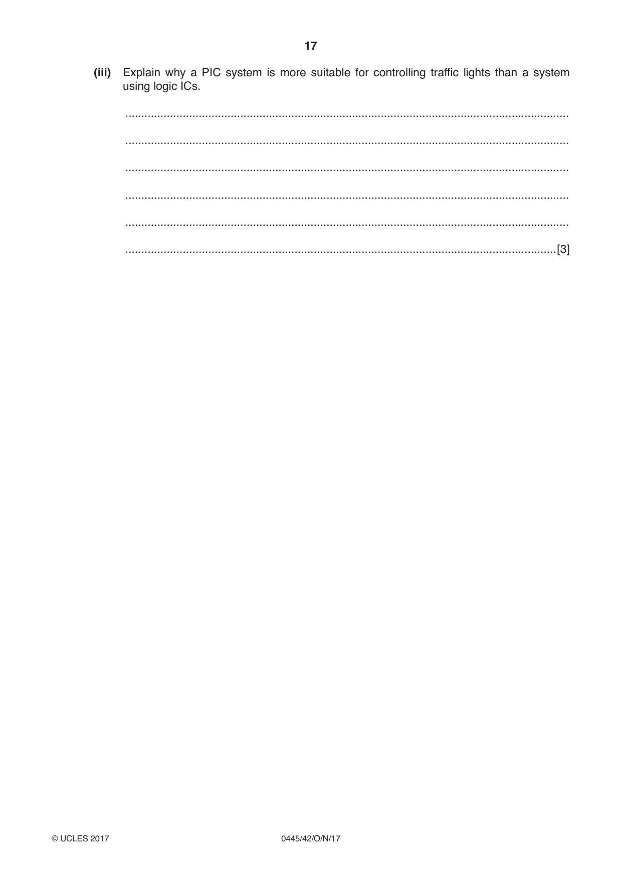 Cambridge IGCSE Design and Technology 0445 2017 Oct/Nov Paper 4 · Variant 2 question paper, page 17 of 20