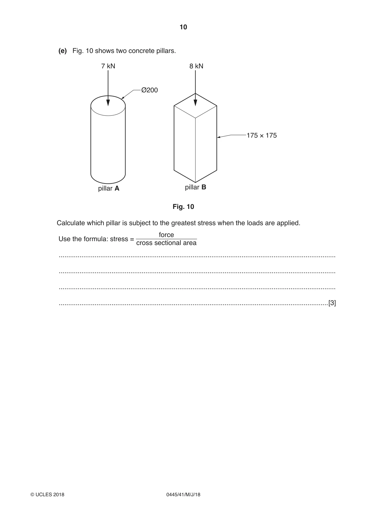 Cambridge IGCSE Design and Technology 0445 2018 May/June Paper 4 · Variant 1 question paper, page 10 of 20
