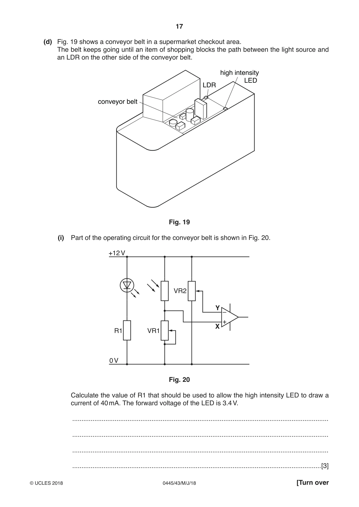 Cambridge IGCSE Design and Technology 0445 2018 May/June Paper 4 · Variant 3 question paper, page 17 of 20