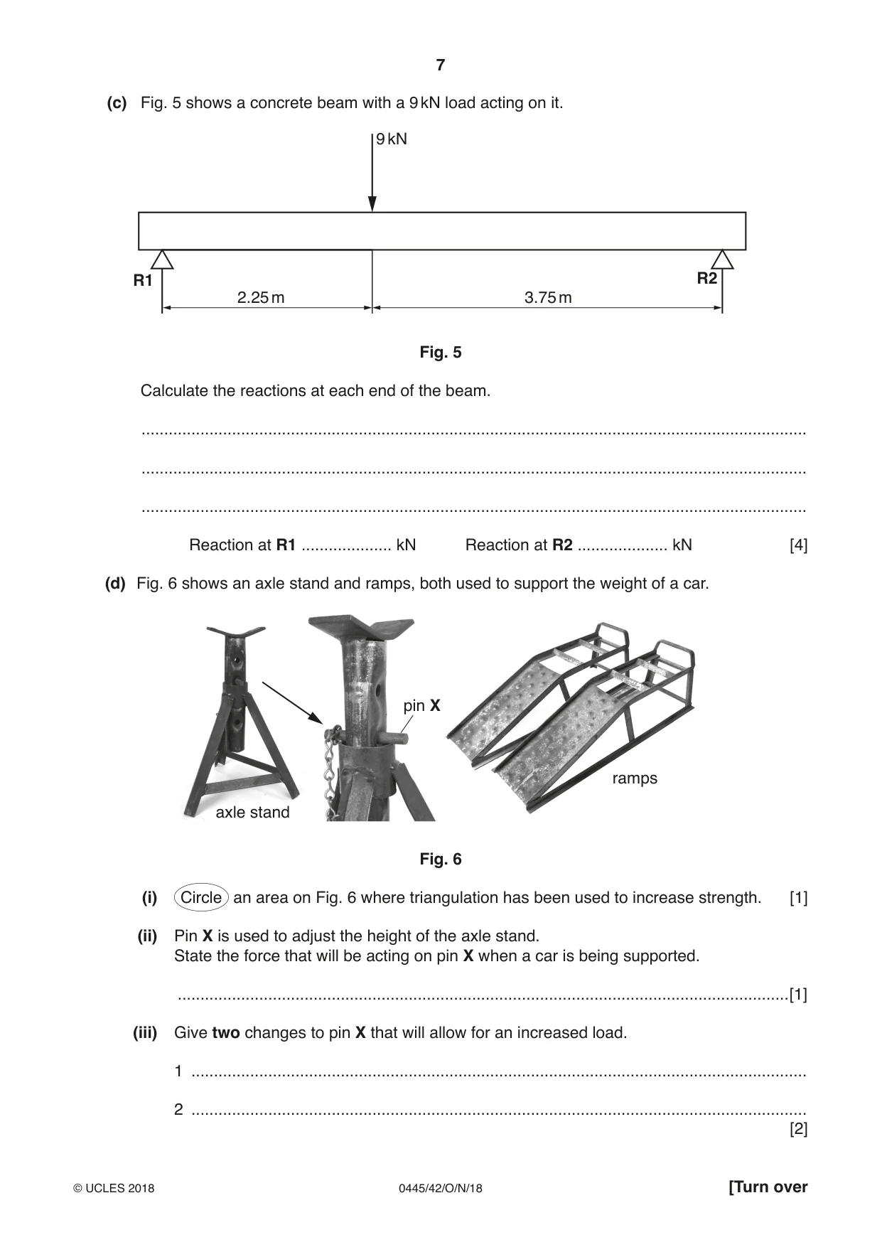 Cambridge IGCSE Design and Technology 0445 2018 Oct/Nov Paper 4 · Variant 2 question paper, page 7 of 20