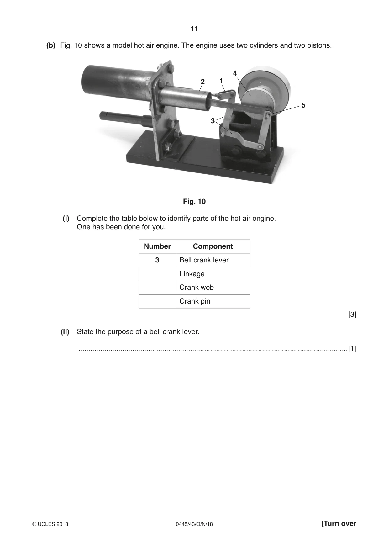 Cambridge IGCSE Design and Technology 0445 2018 Oct/Nov Paper 4 · Variant 3 question paper, page 11 of 20