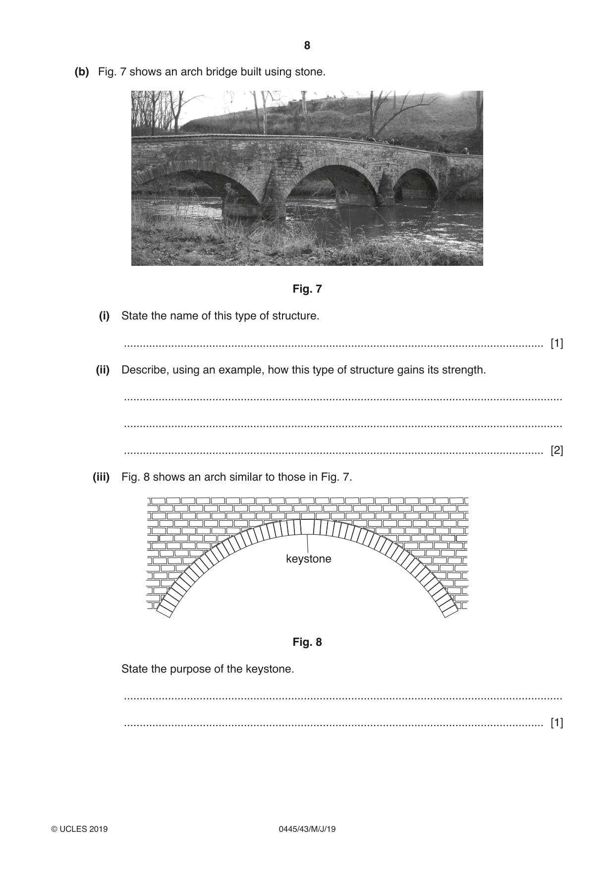 Cambridge IGCSE Design and Technology 0445 2019 May/June Paper 4 · Variant 3 question paper, page 8 of 24