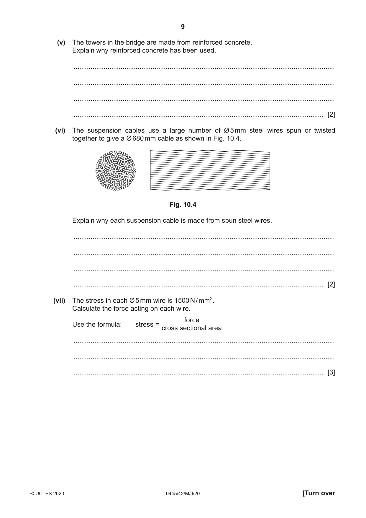 Cambridge IGCSE Design and Technology 0445 2020 May/June Paper 4 · Variant 2 question paper, page 9 of 20