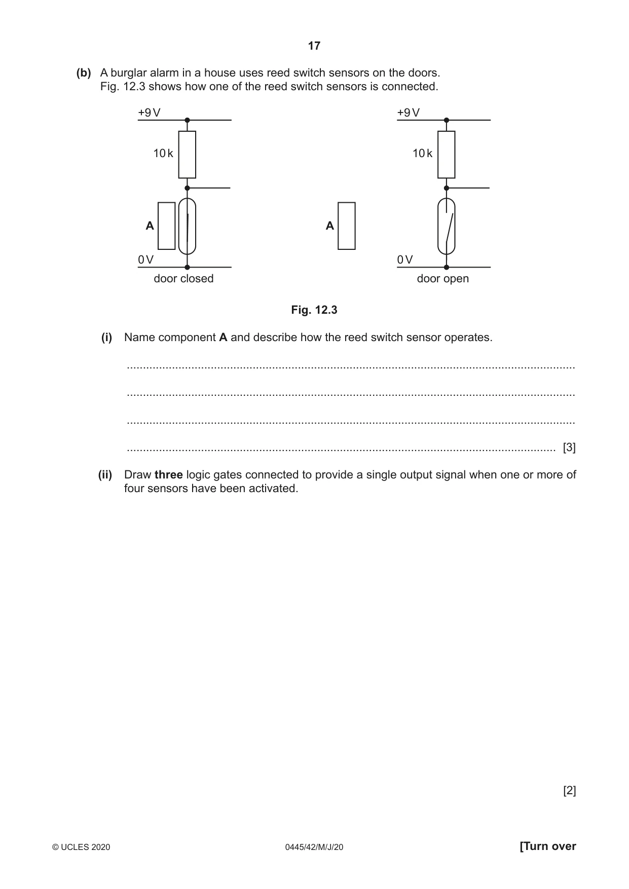 Cambridge IGCSE Design and Technology 0445 2020 May/June Paper 4 · Variant 2 question paper, page 17 of 20