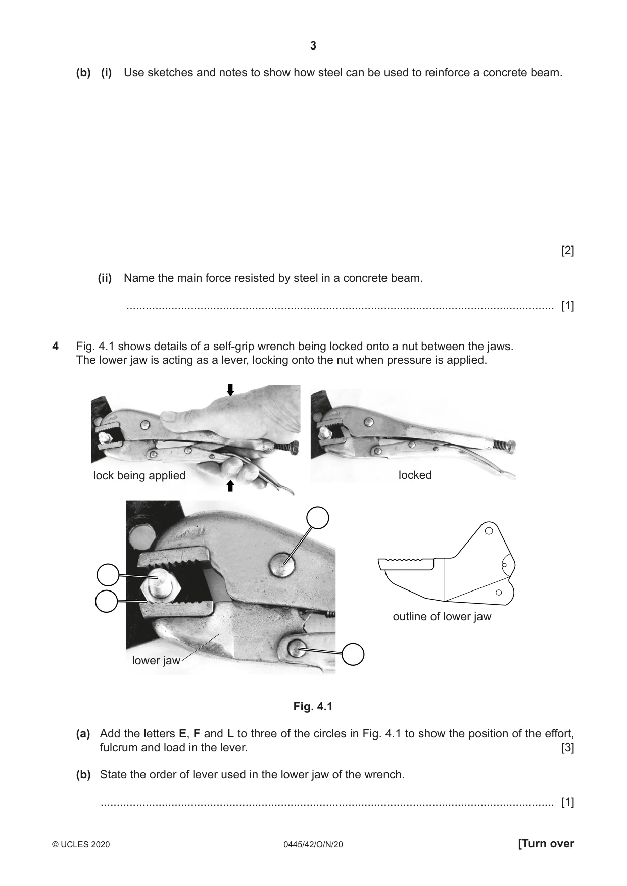 Cambridge IGCSE Design and Technology 0445 2020 Oct/Nov Paper 4 · Variant 2 question paper, page 3 of 20
