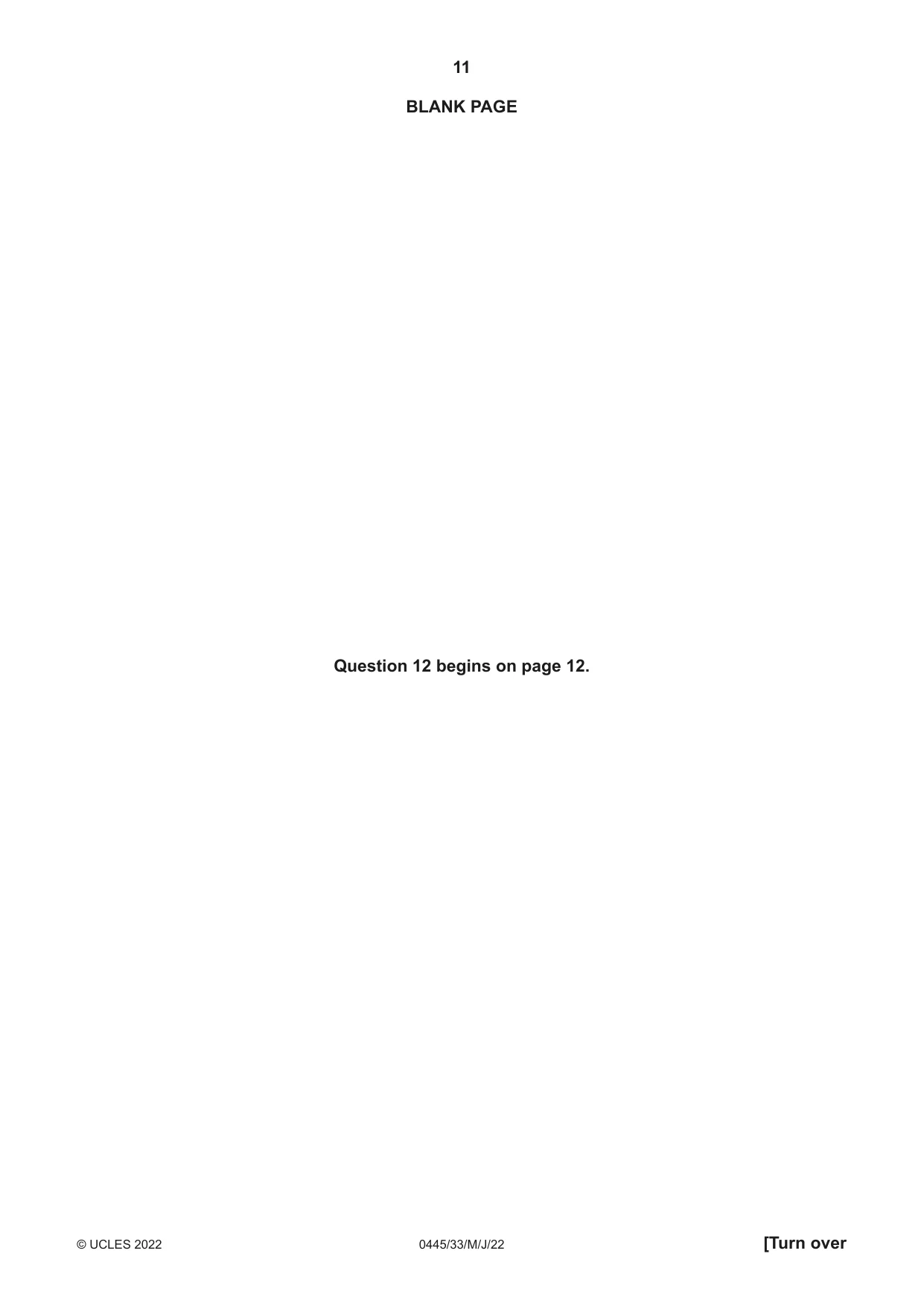 Cambridge IGCSE Design and Technology 0445 2022 May/June Paper 3 · Variant 3 question paper, page 11 of 20